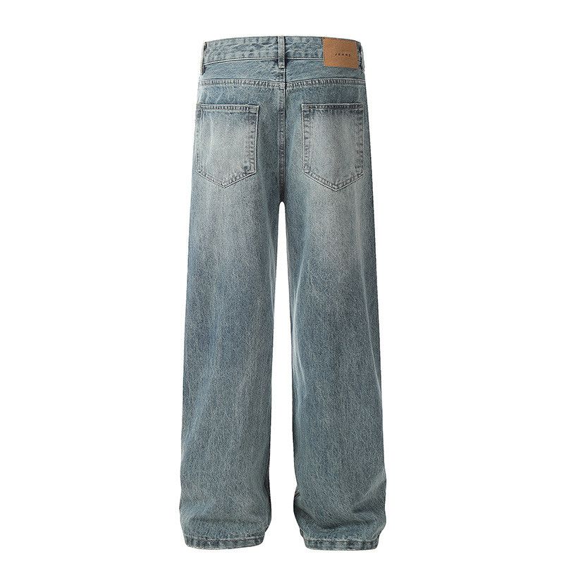 Jean American lightning pattern vintage jeans for men Size US 32 / EU 48 - 2 Thumbnail