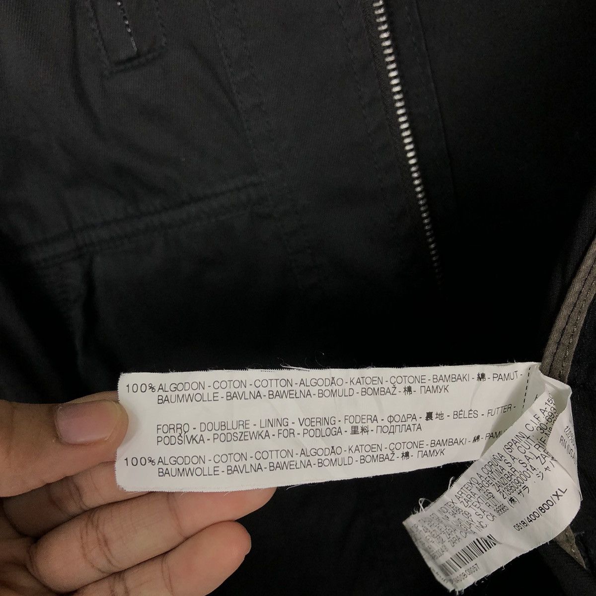 Japanese Brand 🔥Biker Bondage Parachute Jacket Double Breast Zara Man Size US XL / EU 56 / 4 - 15 Thumbnail