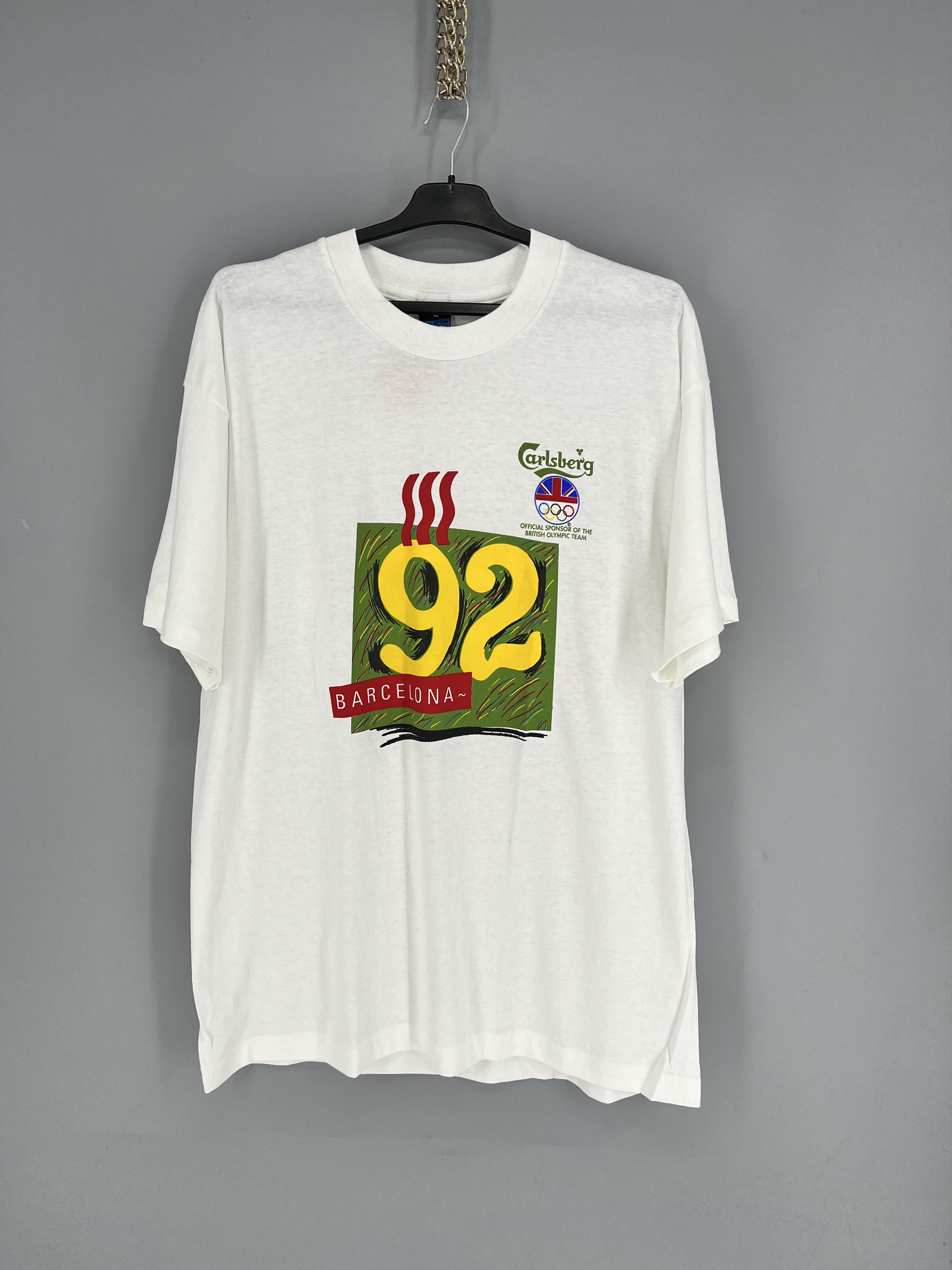 USA Olympics Screen Stars 1992 Olympic Vintage T-Shirt Cotton Men Size XL Size US XL / EU 56 / 4 - 1 Thumbnail