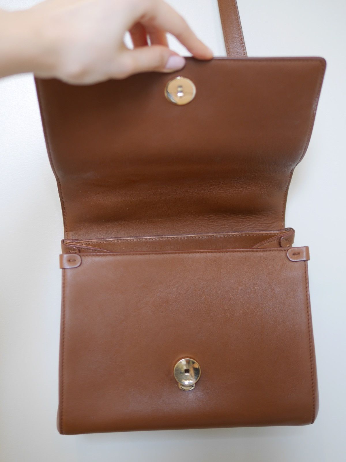 Max Mara Max Mara leather 2way shoulder handle bag Size ONE SIZE - 10 Thumbnail