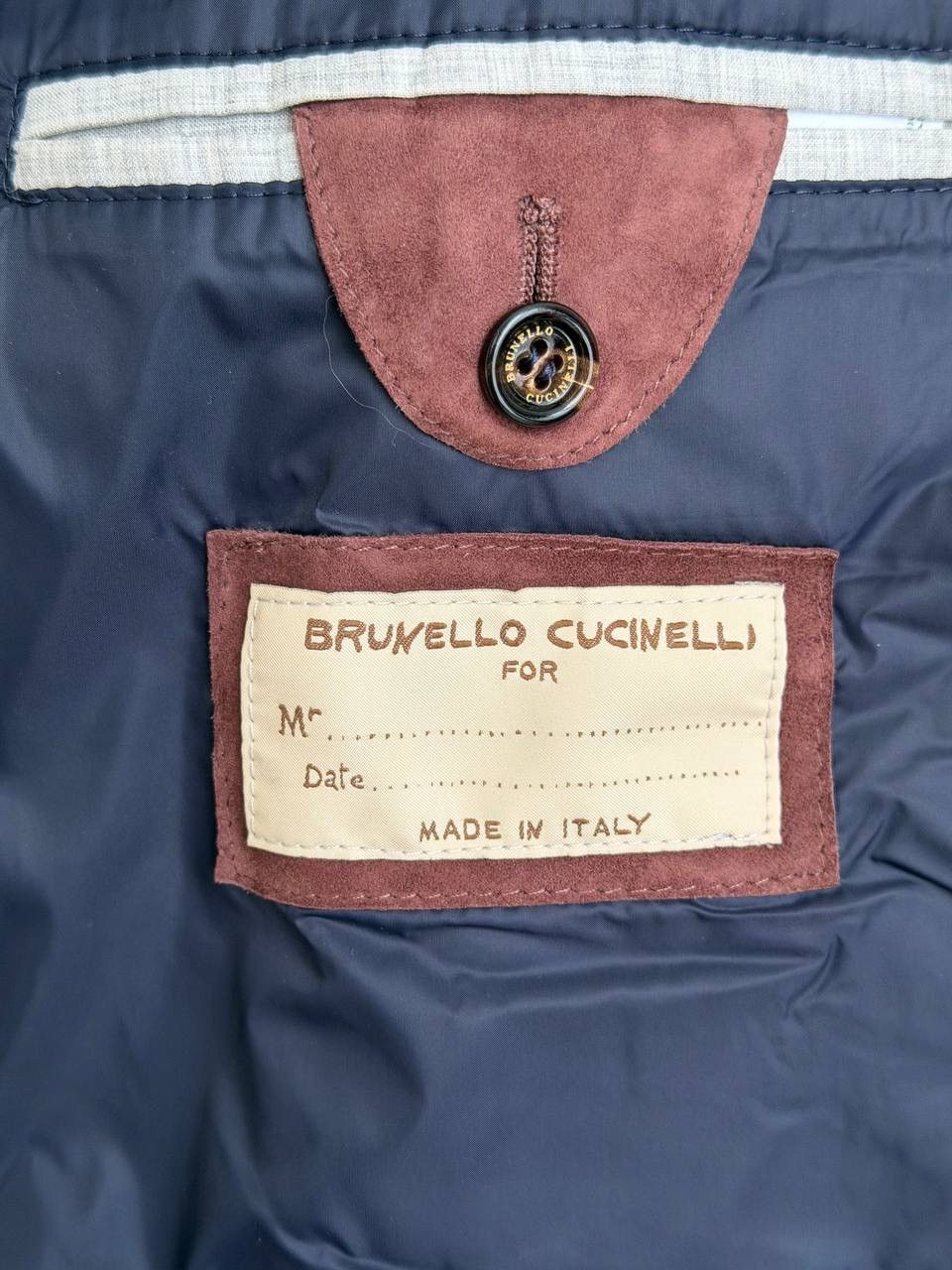 Brunello Cucinelli RRP $3745 Brunello Cucinelli Suede Vest Luxury Mens Size S Size US S / EU 44-46 / 1 - 12 Thumbnail