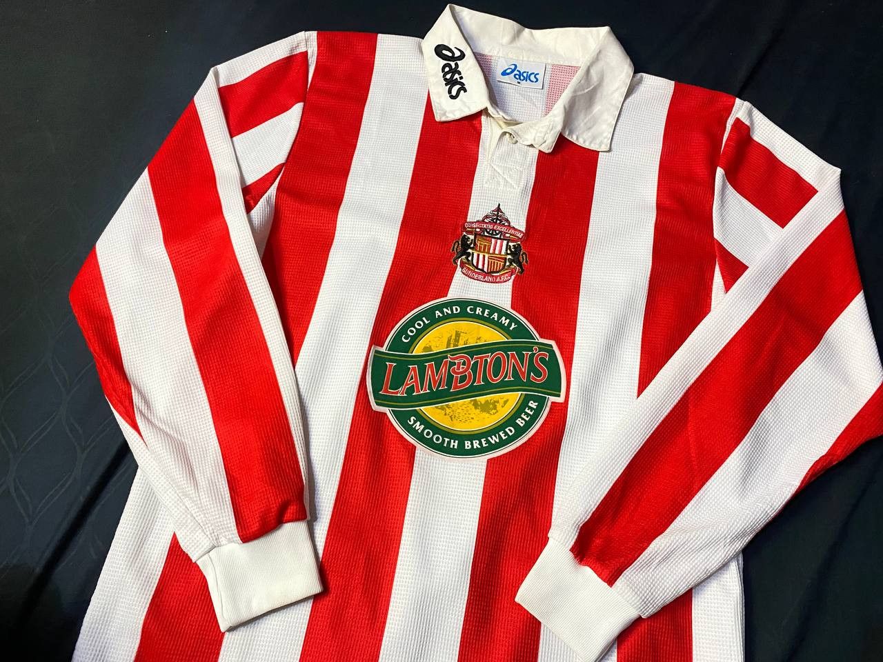 Asics Sunderland home 1997 Size US M / EU 48-50 / 2 - 4 Thumbnail