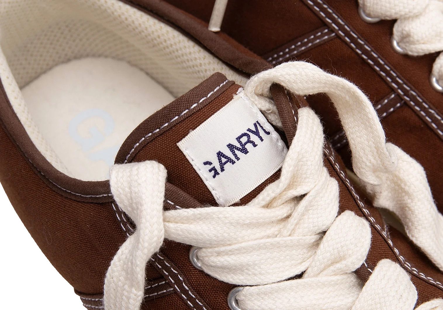 Ganryu Canvas Sneakers in Brown Size L (28th Position) Size US 10 / EU 43 - 7 Thumbnail