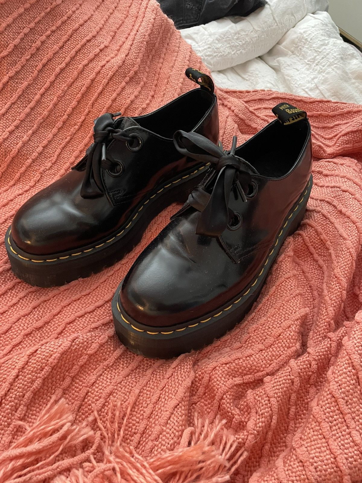 Dr. Martens Dr. Marten holly platform loafers Size US 9 / IT 39 - 2 Thumbnail