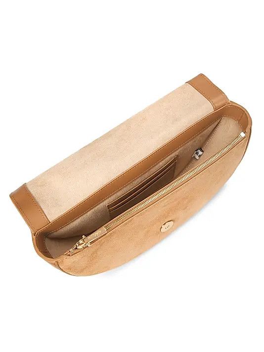 Cult Gaia os11x0326 Size: OS / Azariah Half-Moon Suede Top-Handle Bag Size ONE SIZE - 3 Thumbnail