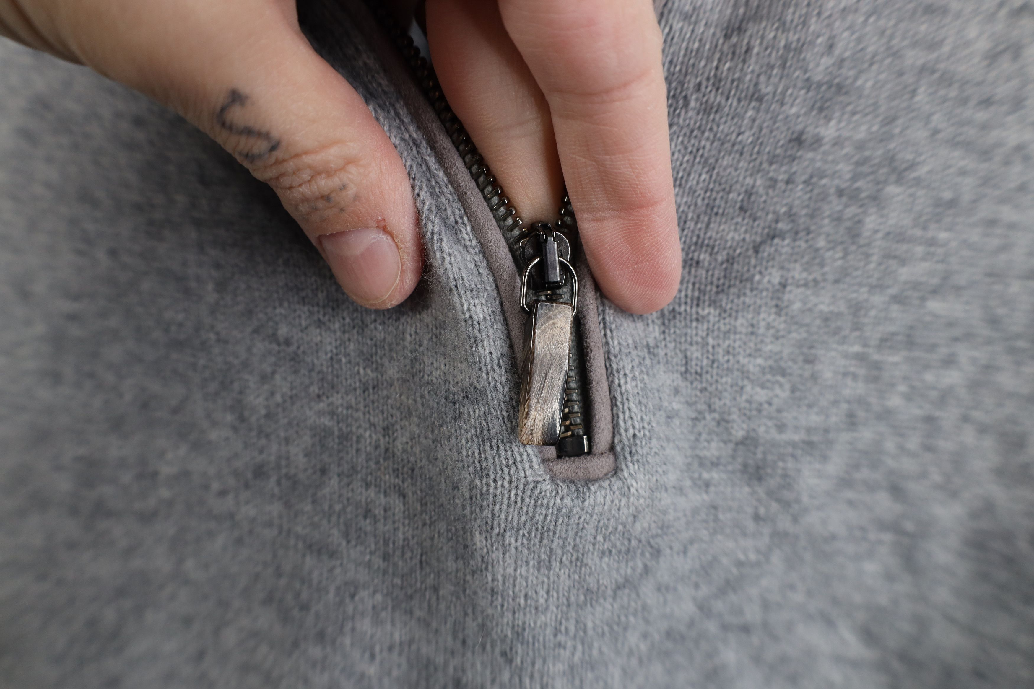 Grenson New Greyson Clothiers Half Zip Wool Cashmere Knit Sweater Size US S / EU 44-46 / 1 - 10 Thumbnail