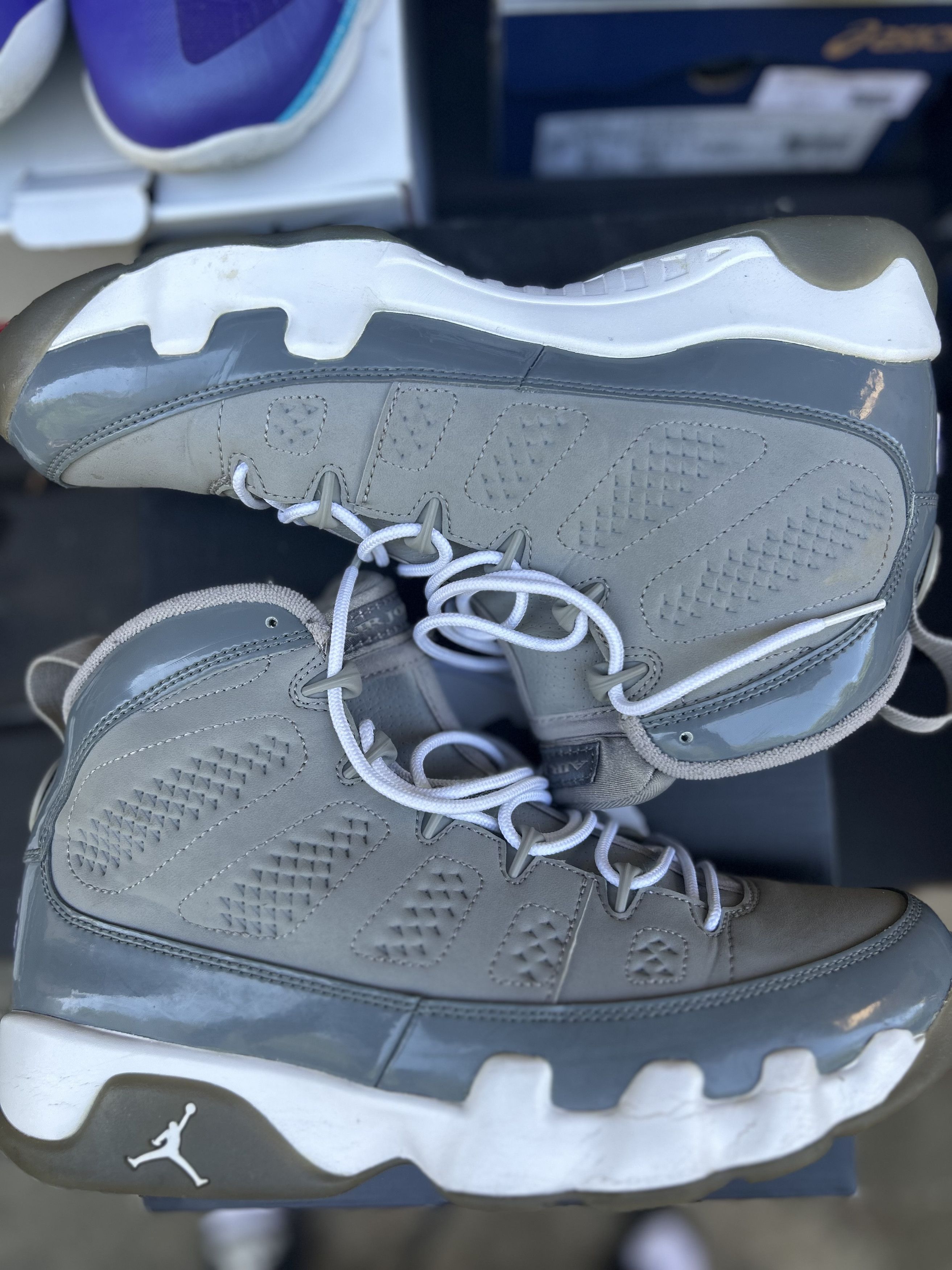 Jordan Brand Air Jordan 9 Retro Cool Grey 2012 Size 8.5 Size US 8.5 / EU 41-42 - 8 Thumbnail