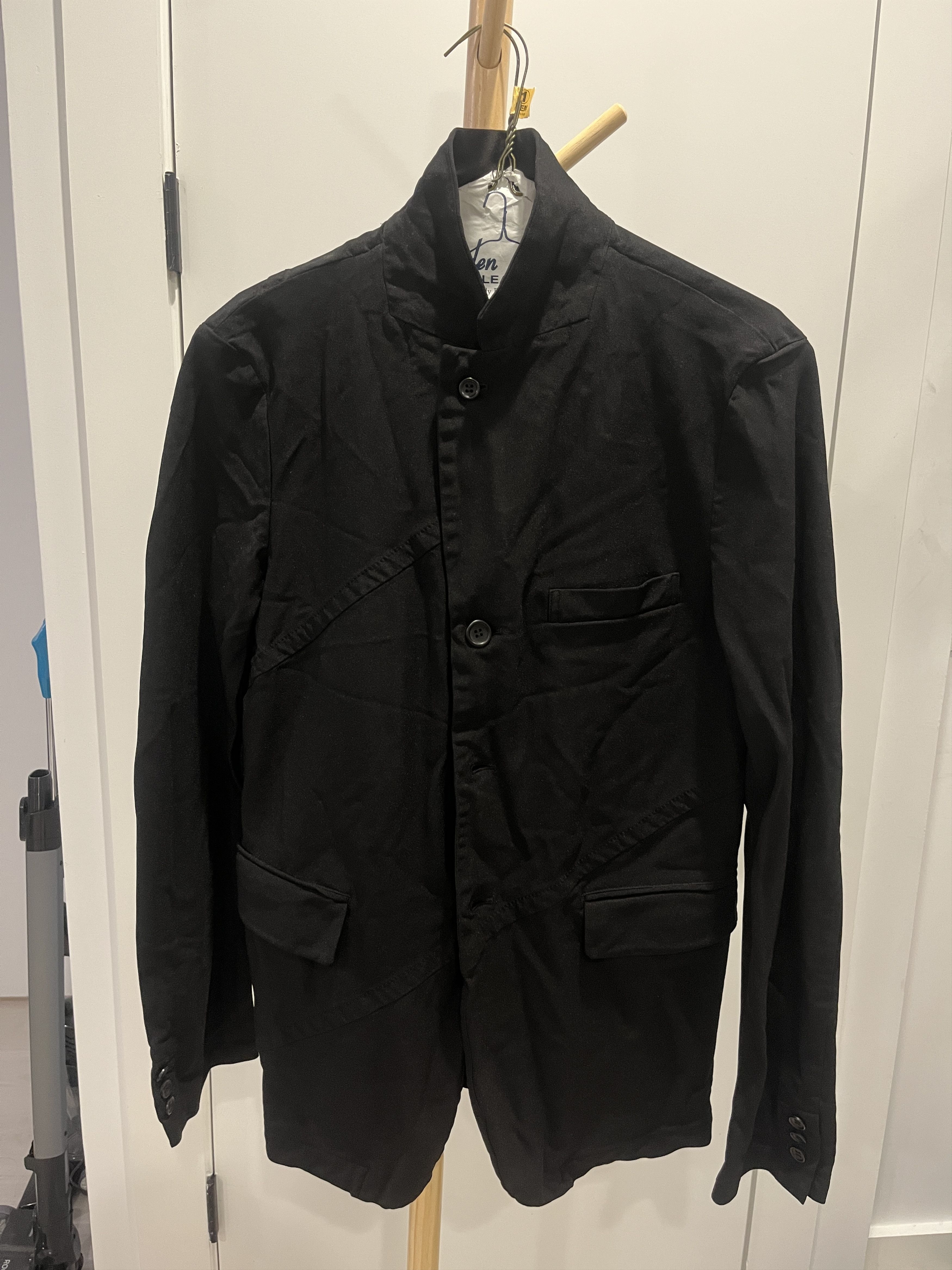 Comme des Garcons Black Comme des Garcones 'Black' Asymmetrical blazer/jacket Size US L / EU 52-54 / 3 - 1 Thumbnail