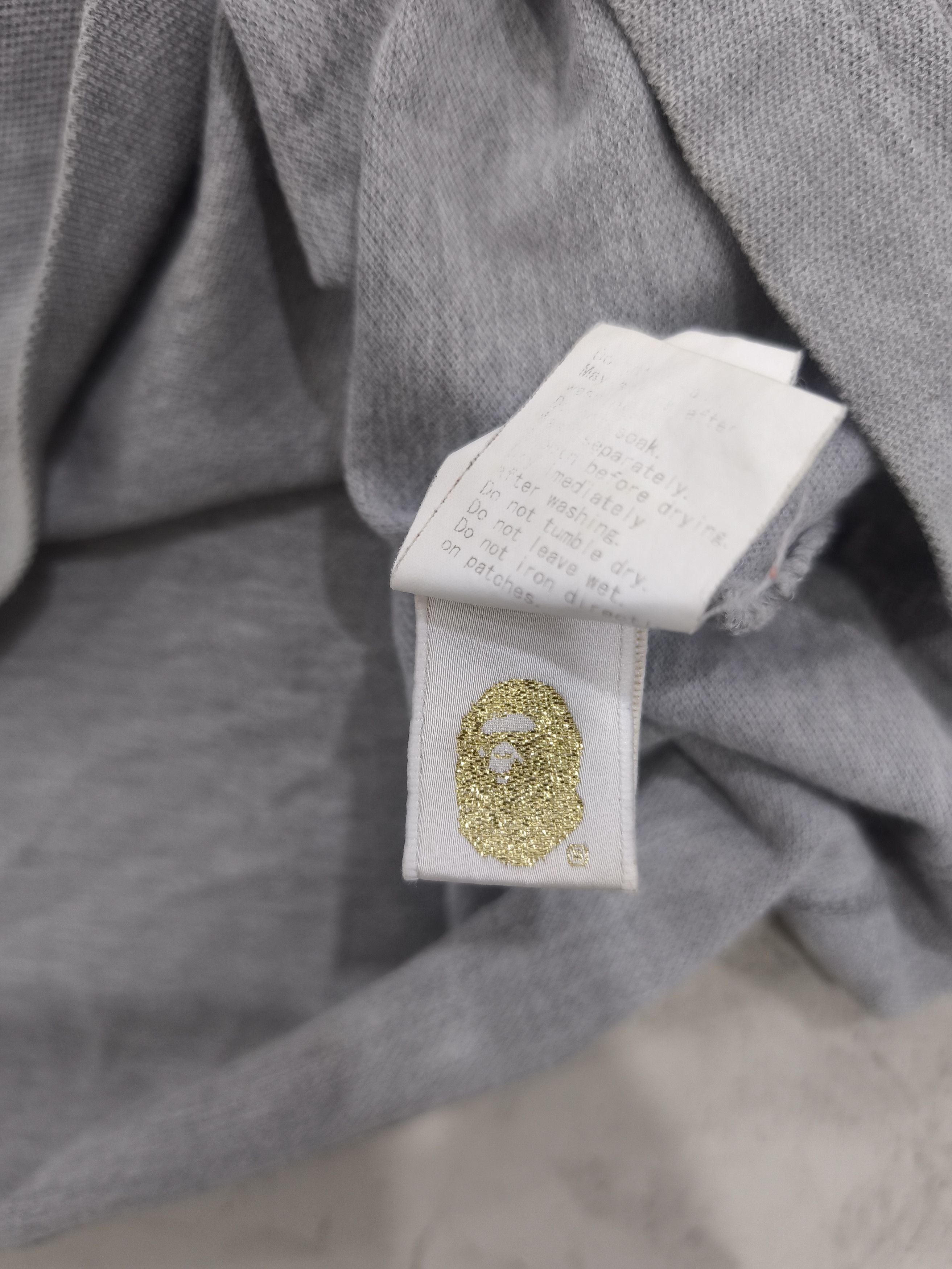 Bape OG Bape Grey Teriyaki Boyz Polo Size US M / EU 48-50 / 2 - 9 Thumbnail