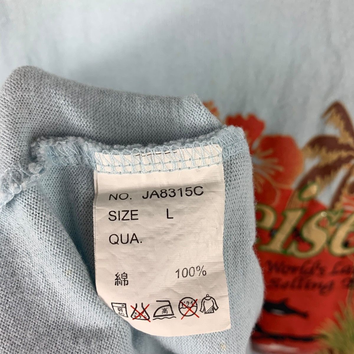 Budweiser Vintage BUDWEISER big print back hit tee Size US L / EU 52-54 / 3 - 10 Thumbnail