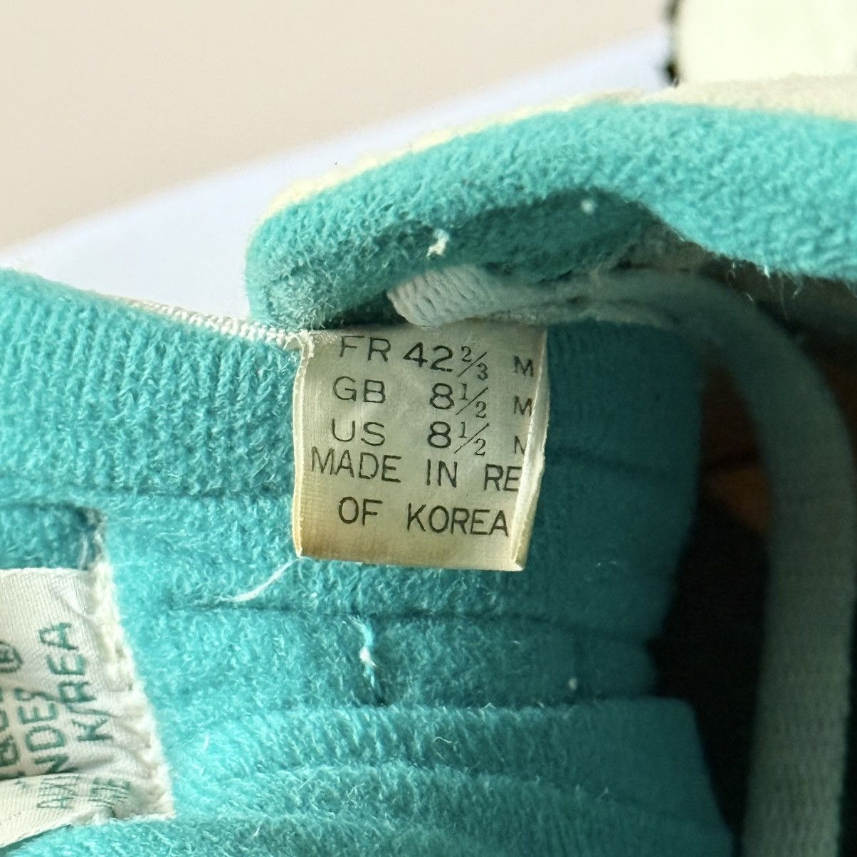 Adidas 80s Vintage Adidas TX8911 / 680 (Korea) Green/Cream Shoes Size US 8.5 / EU 41-42 - 25 Thumbnail
