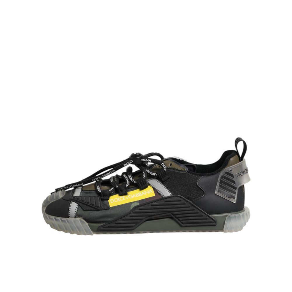 Dolce & Gabbana Dolce & Gabbana Multicolor Lace Up Low Top NS1 Sneakers Shoe Size US 6 / EU 39 - 6 Thumbnail