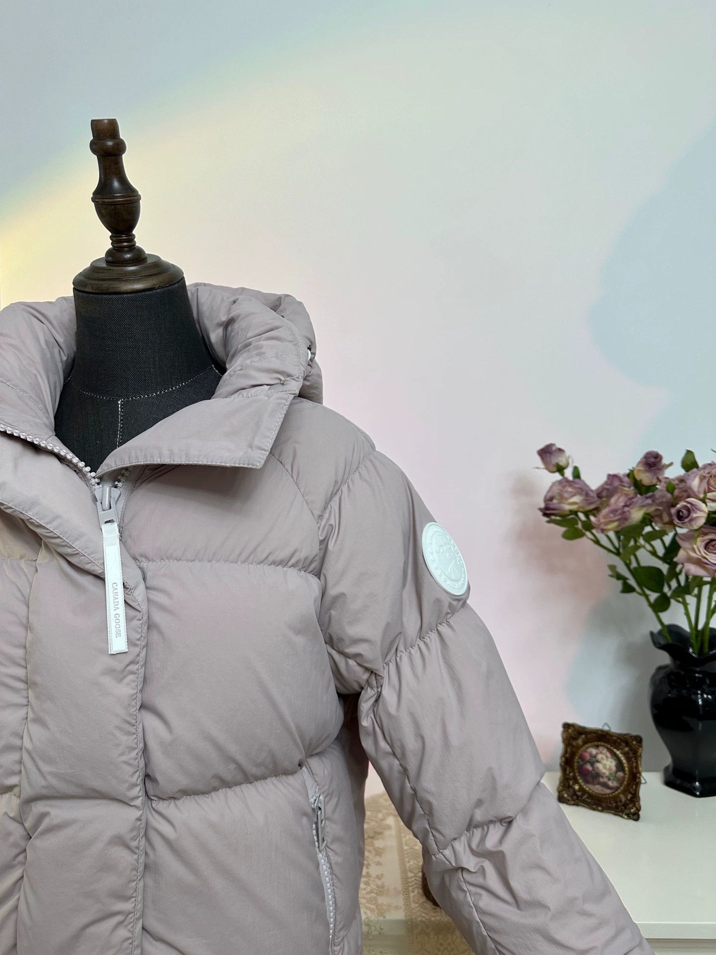 Canada Goose Canada Goose Pastel Junction Blush Short Puffer Size S / US 4 / IT 40 - 5 Thumbnail
