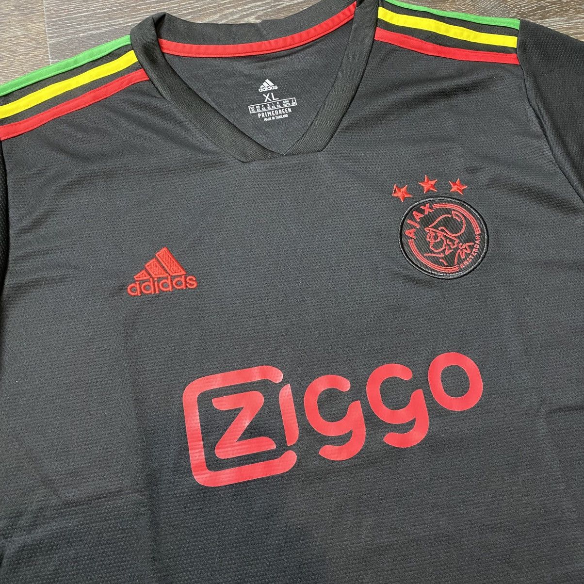 Adidas Adidas Ajax 2020 Bob Marley Rastafair T Shirt Jersey Size US XL / EU 56 / 4 - 3 Thumbnail