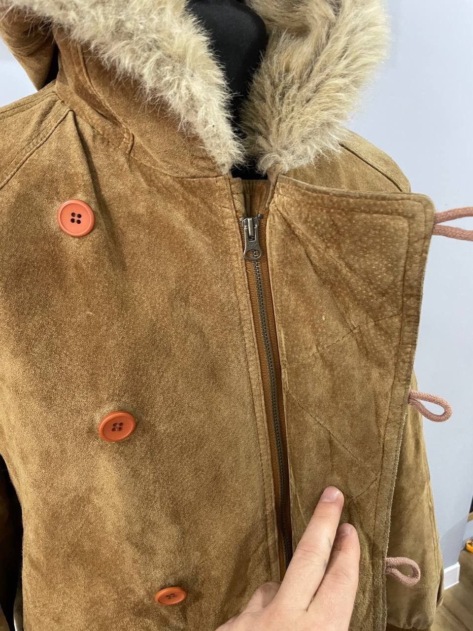 Chevignon Chevignon Suede Bomber Jacket Clifford Office Ontario Canada Size US M / EU 48-50 / 2 - 5 Thumbnail