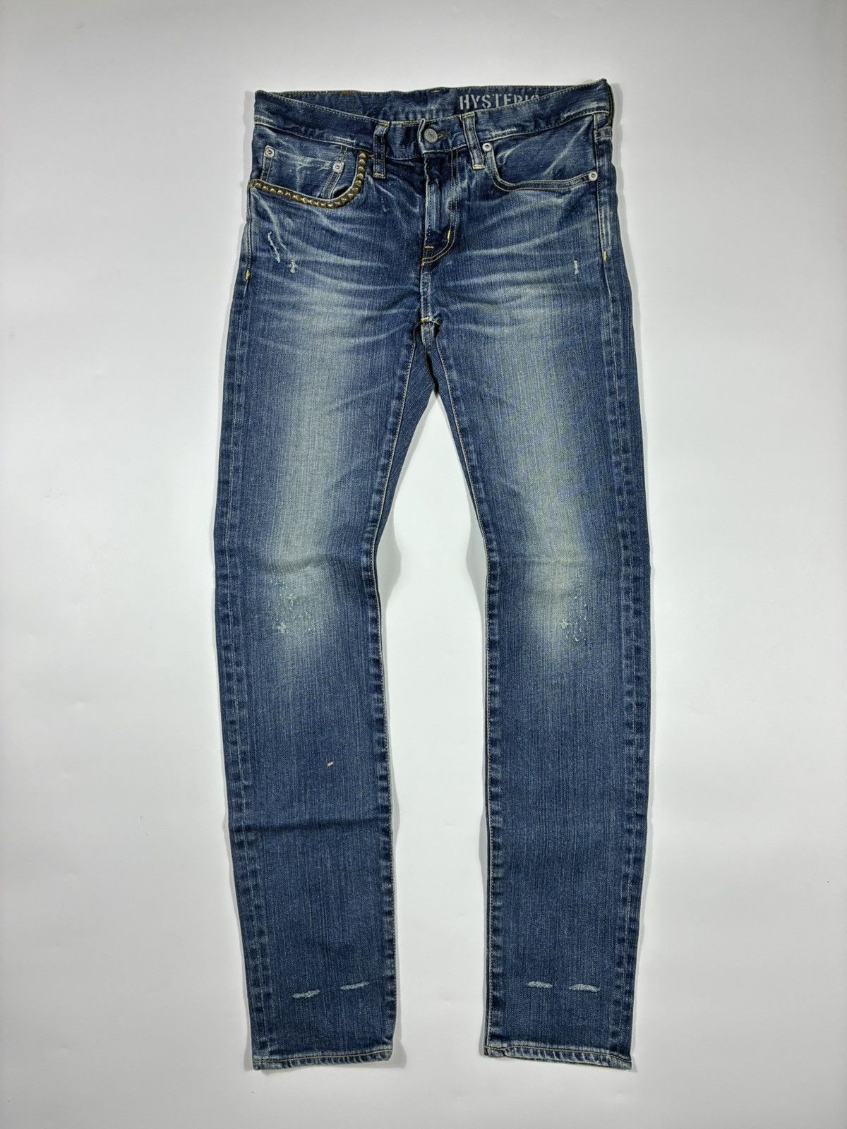Hysteric Glamour Hysteric Glamour Studded Denim Pants Size 30" / US 8 / IT 44 - 1 Thumbnail