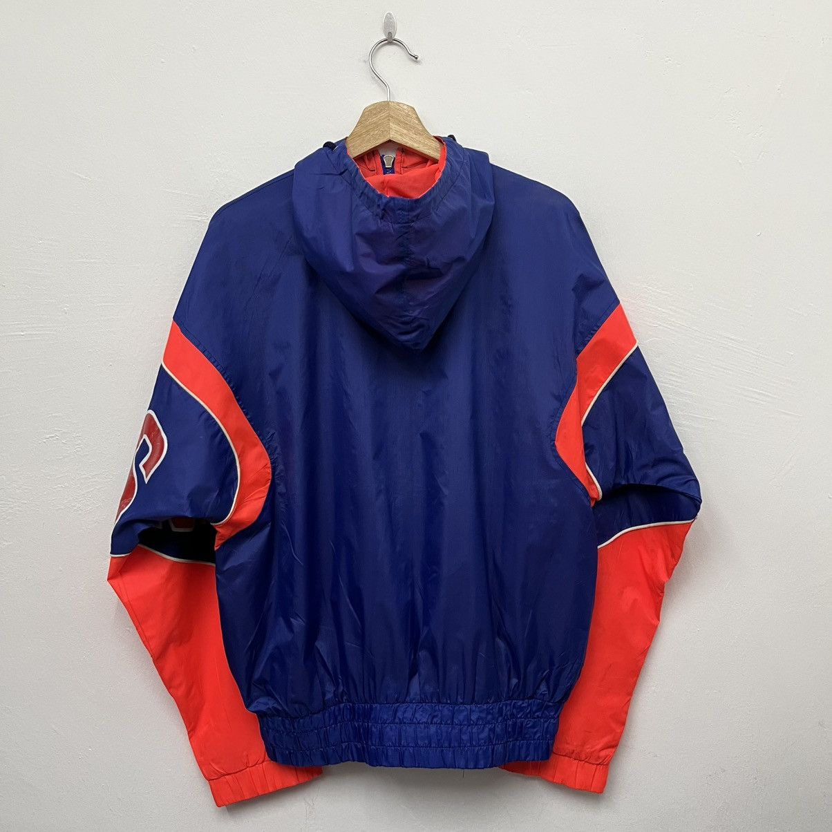 MLB × Starter Vintage Starter Mets Half Zip Windbreaker Size US M / EU 48-50 / 2 - 2 Thumbnail