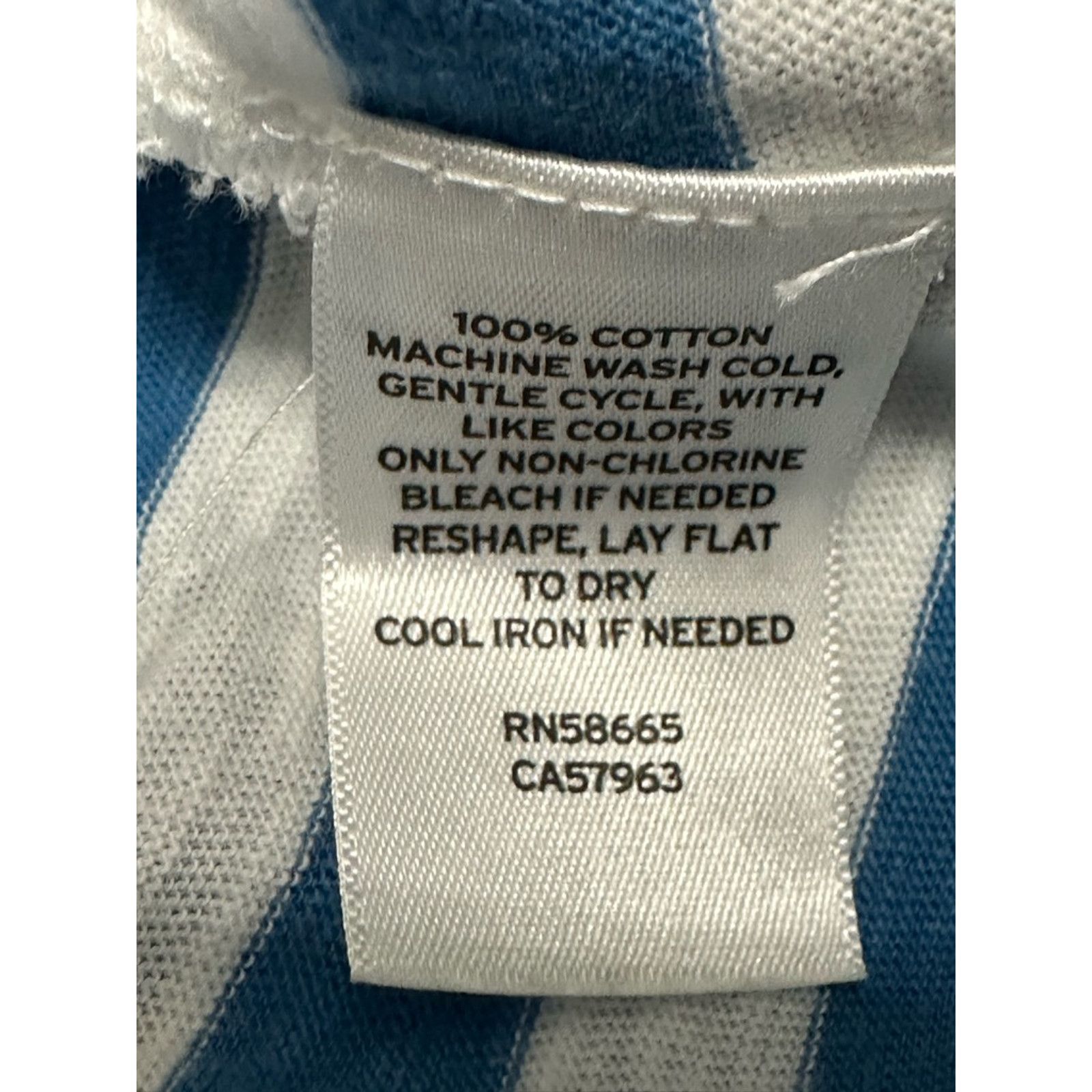 Other Caslon Cap Sleeves Blouse Striped Blue White Women's S NWOT Size S / US 4 / IT 40 - 8 Thumbnail