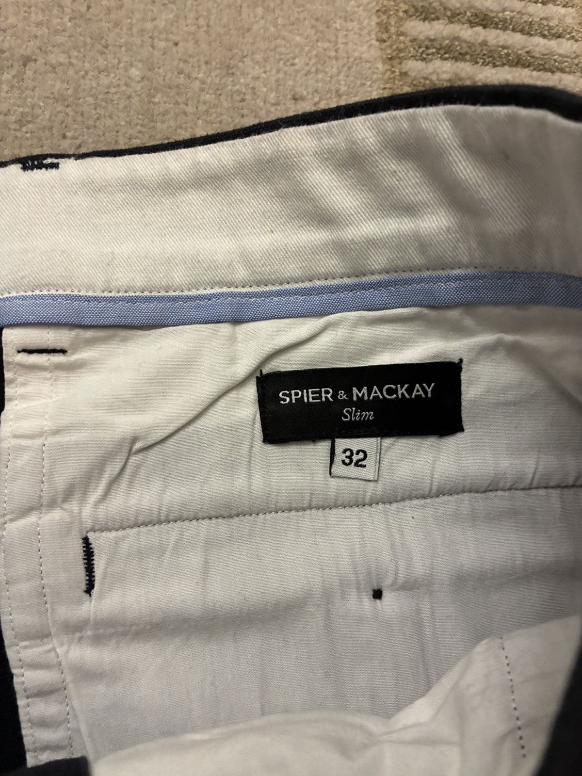 Other Spier & Mackay Navy Heavyweight Chino Size 32 Size US 32 / EU 48 - 4 Thumbnail