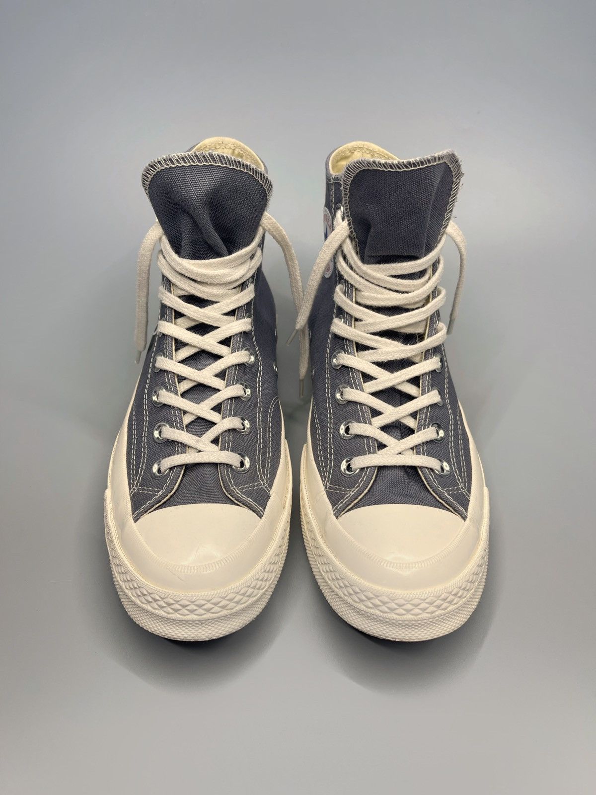 Comme des Garcons × Converse Comme Des Garcons x Converse Hi Top Sneakers Size US 9.5 / EU 42-43 - 4 Thumbnail