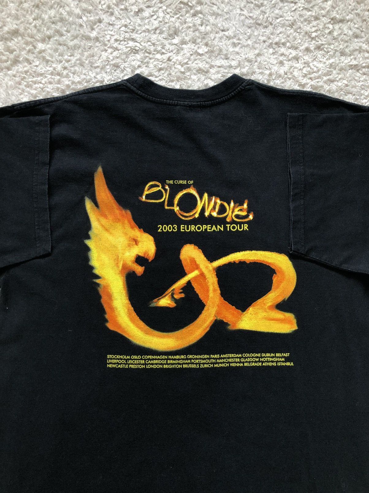 Band Tees × Vintage Tshirt Blondie 2003 European Tour Vintage Size US L / EU 52-54 / 3 - 6 Thumbnail