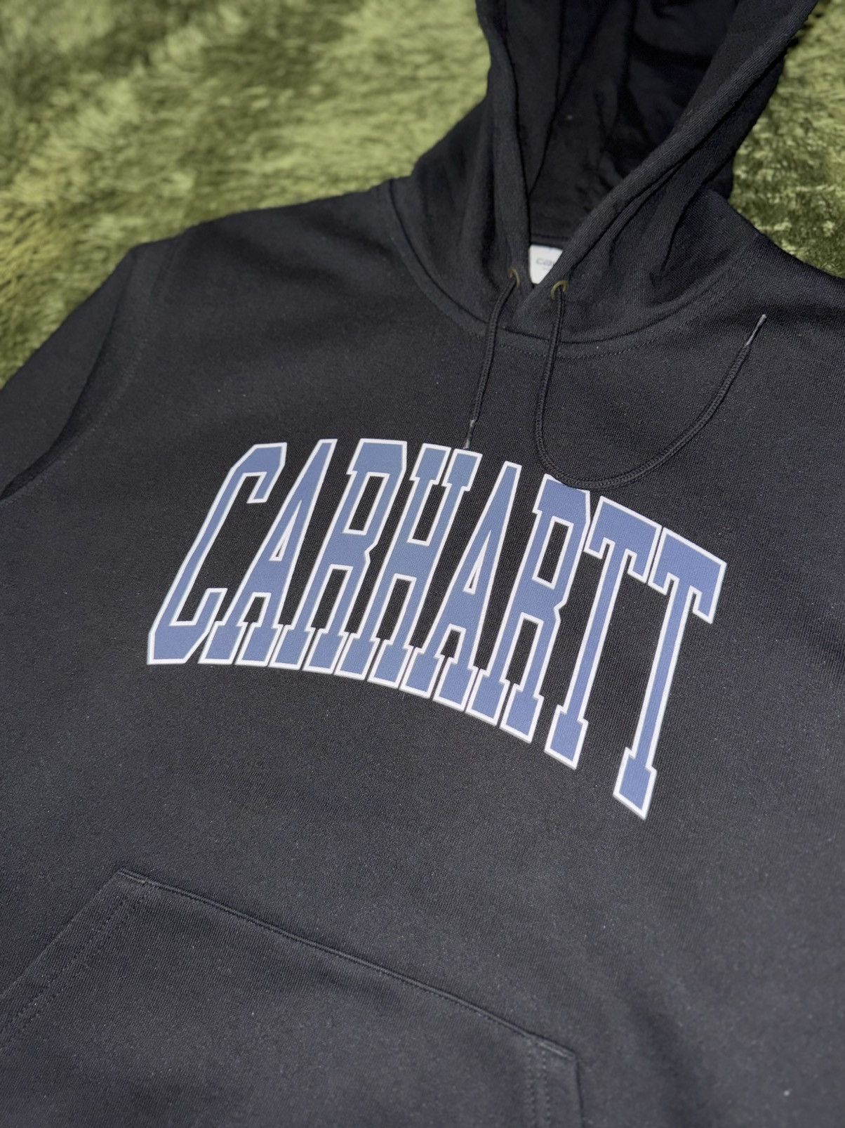 Carhartt Wip [L] Carhartt WIP Division Logo Print Hoodie Black Size US L / EU 52-54 / 3 - 2 Thumbnail