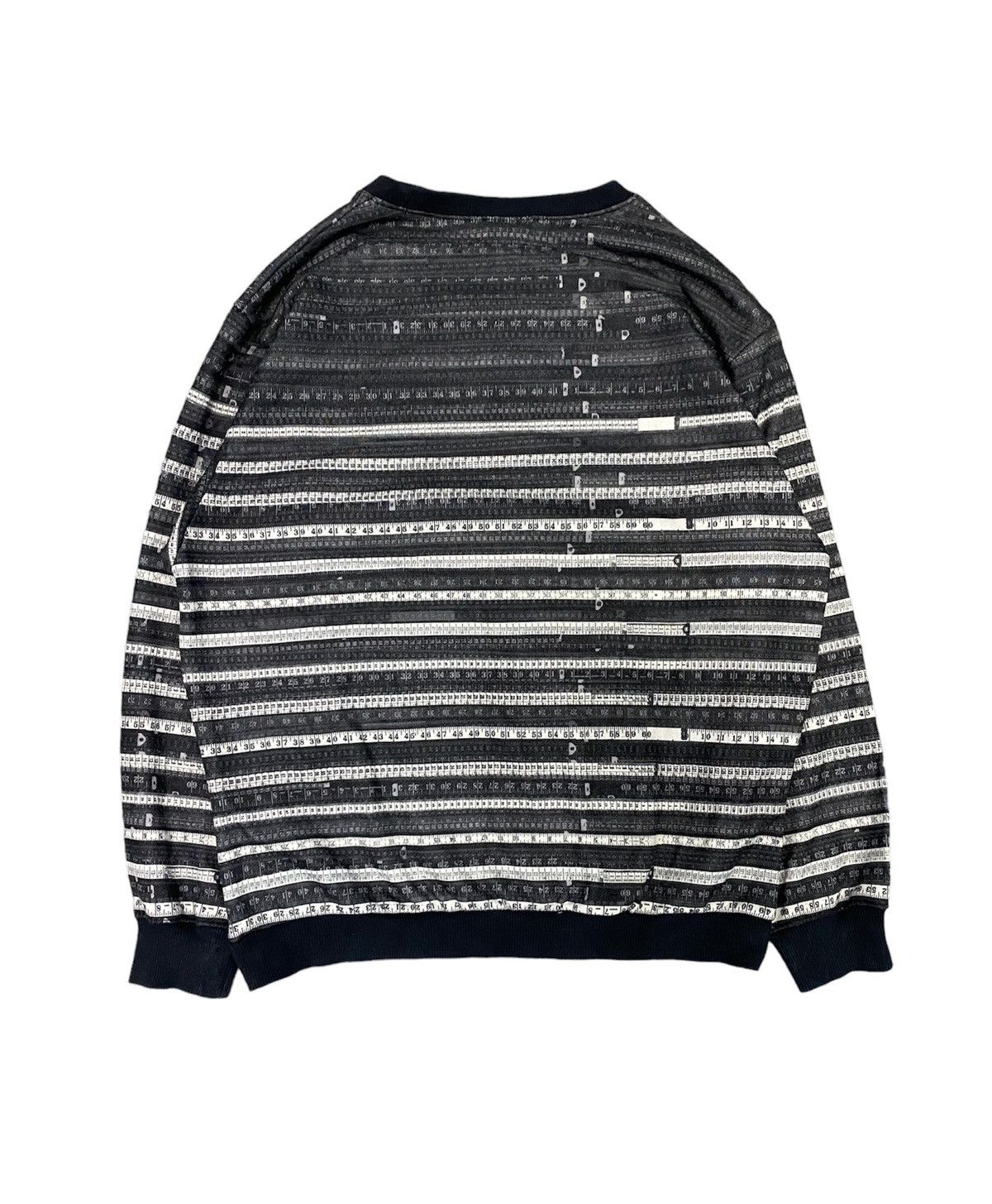Jean Paul Gaultier JPG Scale Anarchy Chaos sweatshirt Size US M / EU 48-50 / 2 - 7 Thumbnail