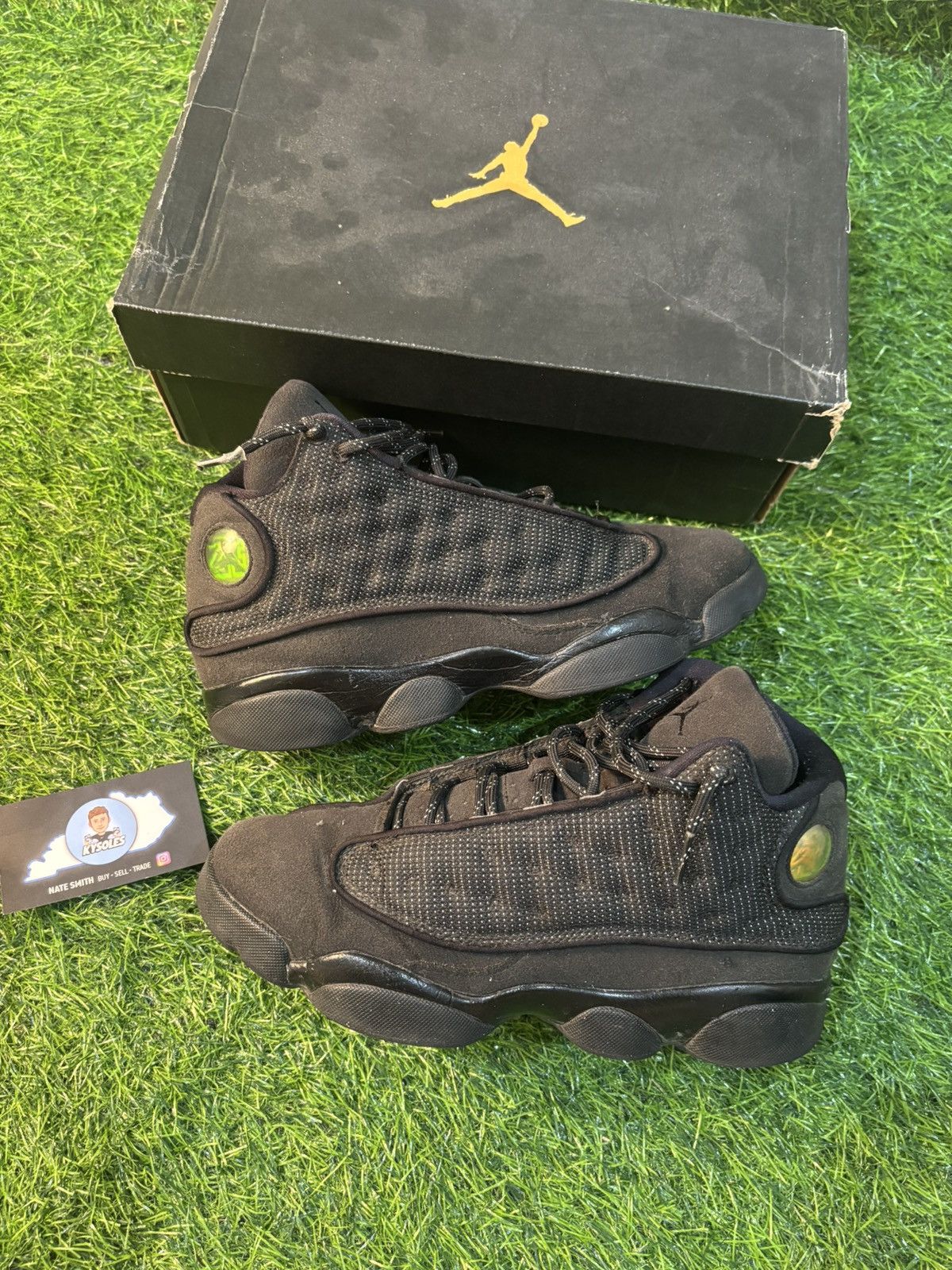 Jordan Brand Jordan 13 black cat Size US 7 / EU 40 - 1 Thumbnail