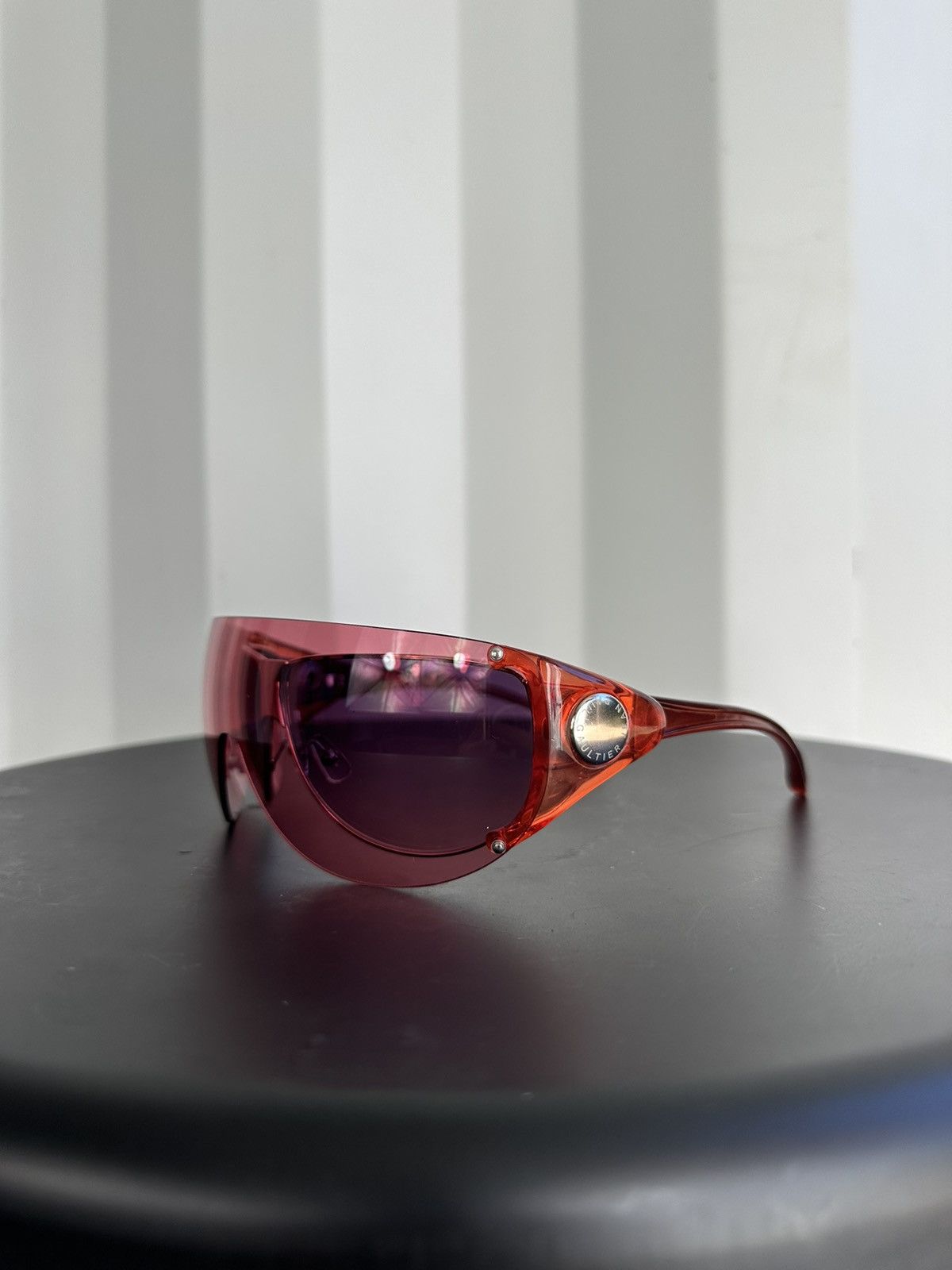 Jean Paul Gaultier × Vintage Windshield Visor Sunglasses RARE  