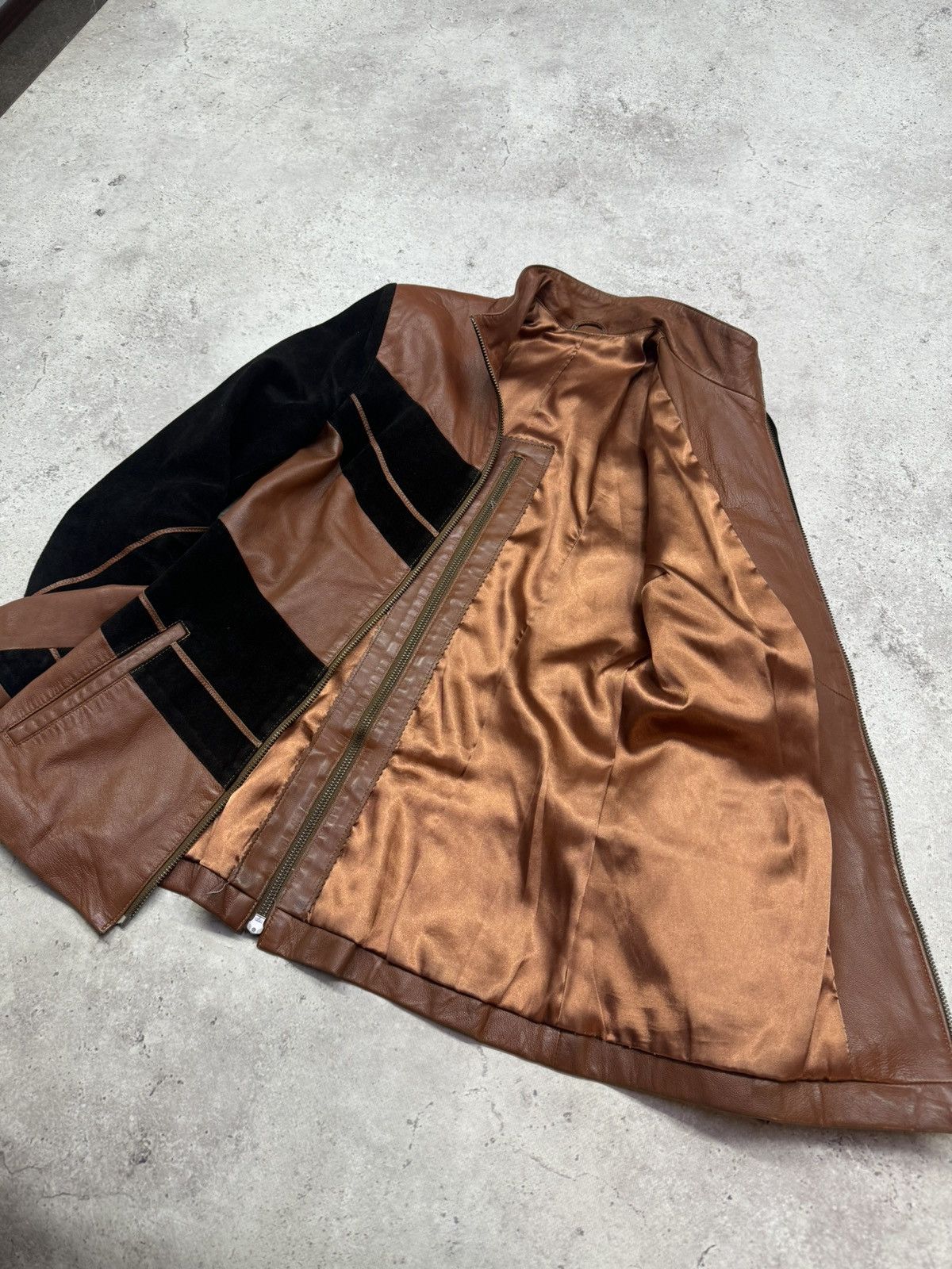 14th Addiction Vintage Leather/Suede Rick Owens Style Jacket Size US S / EU 44-46 / 1 - 8 Thumbnail
