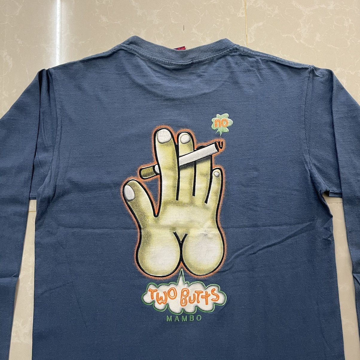 Mambo × Vintage Vintage 90s Mambo “Two Butts” Hand With Smoke Size US XS / EU 42 / 0 - 3 Thumbnail