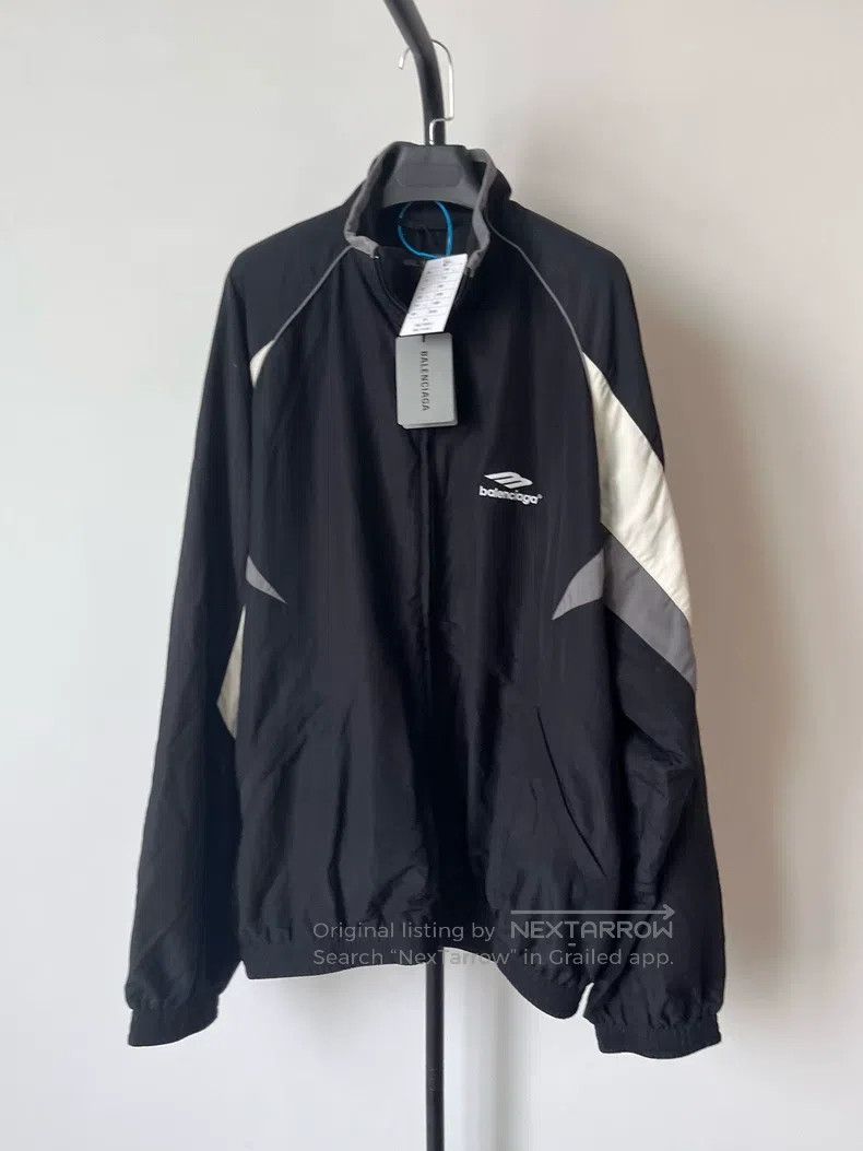 Balenciaga Balenciaga Loose Fit Stand Collar Zip Jacket Size US S / EU 44-46 / 1 - 1 Thumbnail