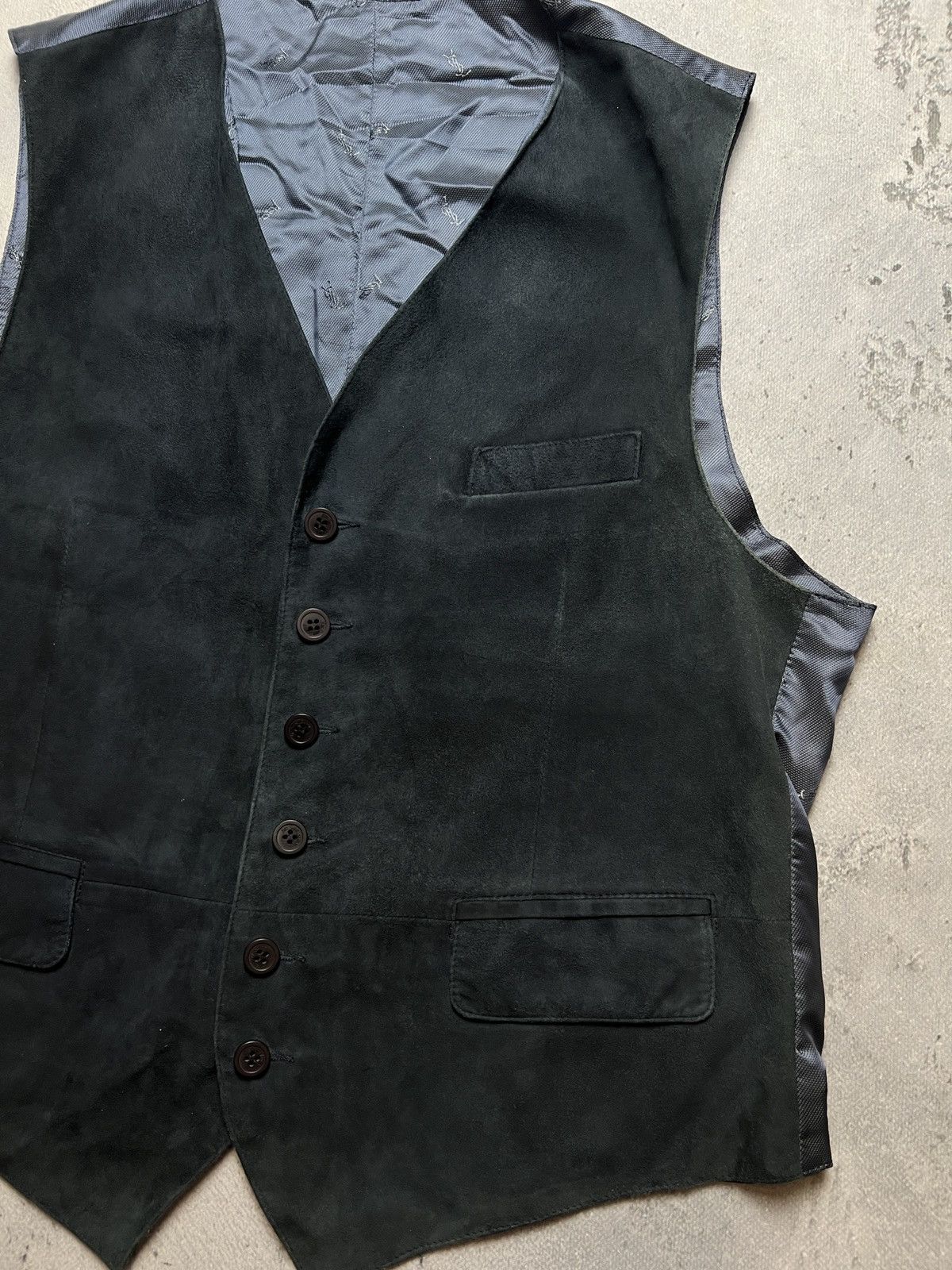 Yves Saint Laurent Yves Saint Laurent Vintage Suit Vest Size L/XL Size 54R - 6 Thumbnail