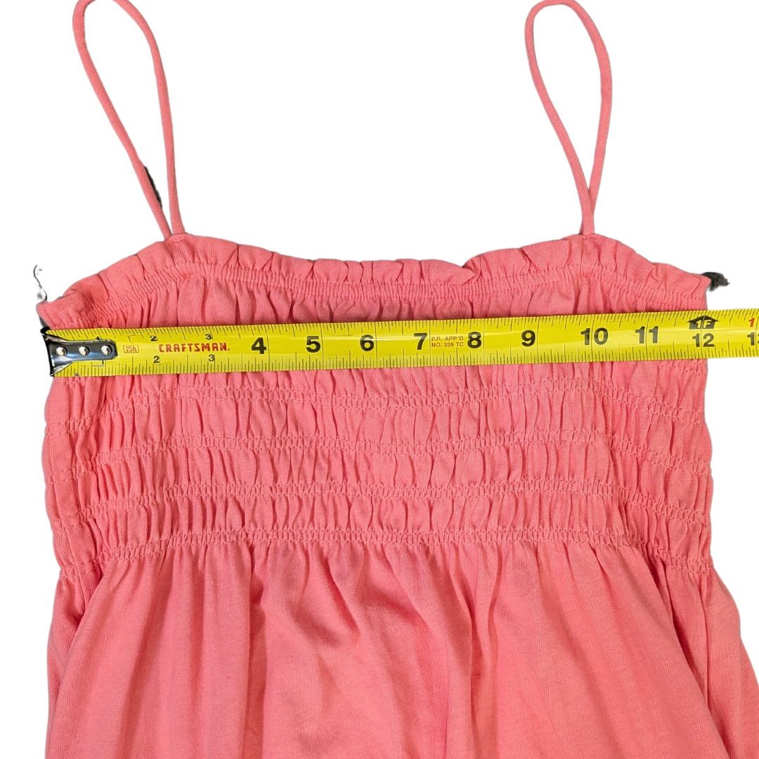 H&M H&M Label of Graded Goods Coral Pink Knee-Length Sundress Size L / US 10 / IT 46 - 4 Thumbnail