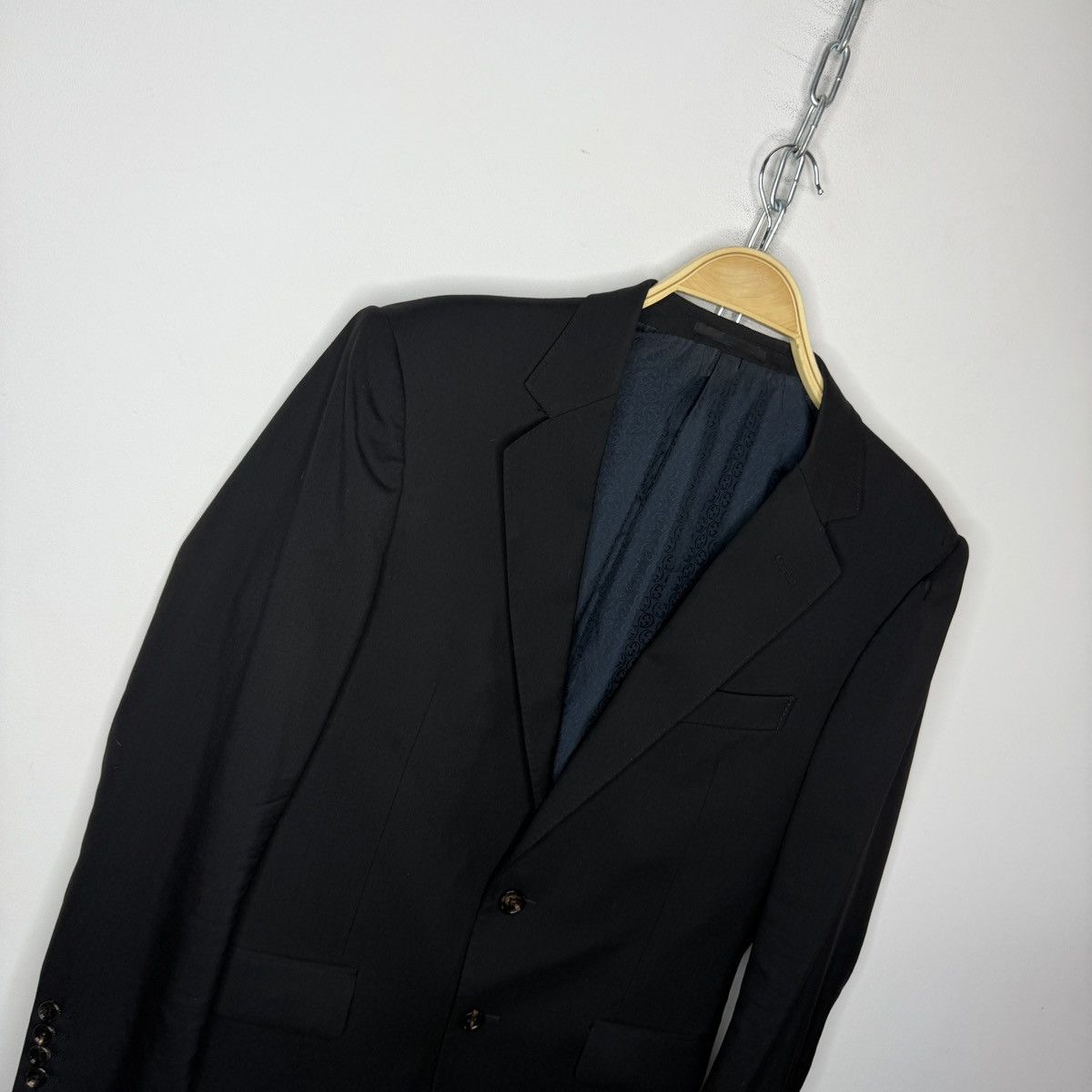 Gucci Gucci Blazer Luxury Tom Ford Black 50R Size 48R - 3 Thumbnail