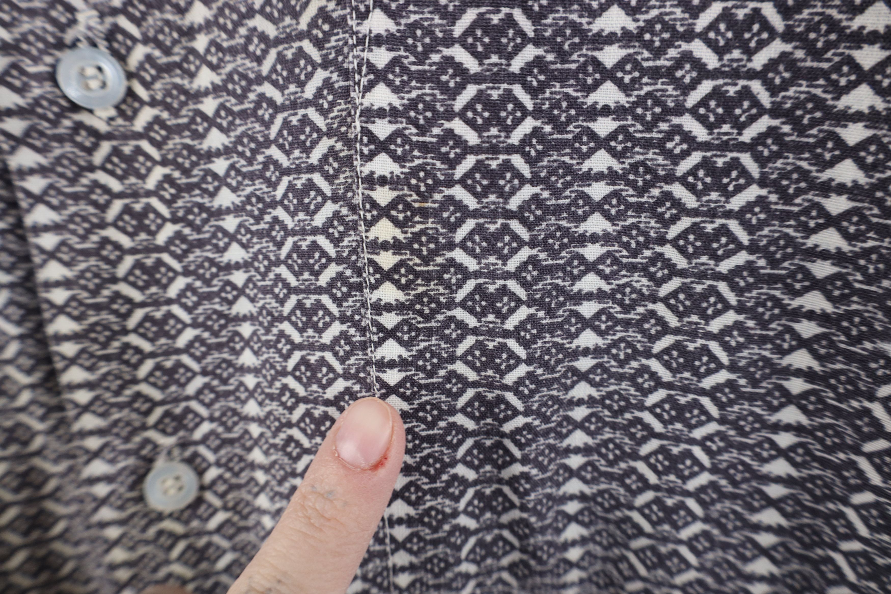 Vintage Vintage 60s 70s Mid Century Modern MCM Button Shirt USA Size US L / EU 52-54 / 3 - 4 Thumbnail