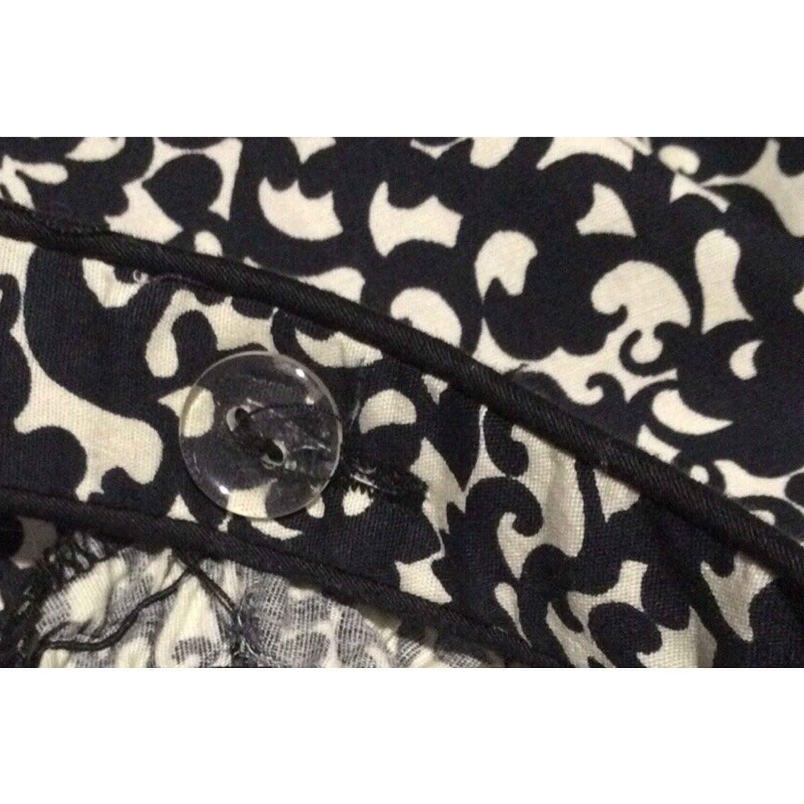 Vintage R&K Originals Black & White A Line Sundress Size 8 Size M / US 6-8 / IT 42-44 - 15 Thumbnail