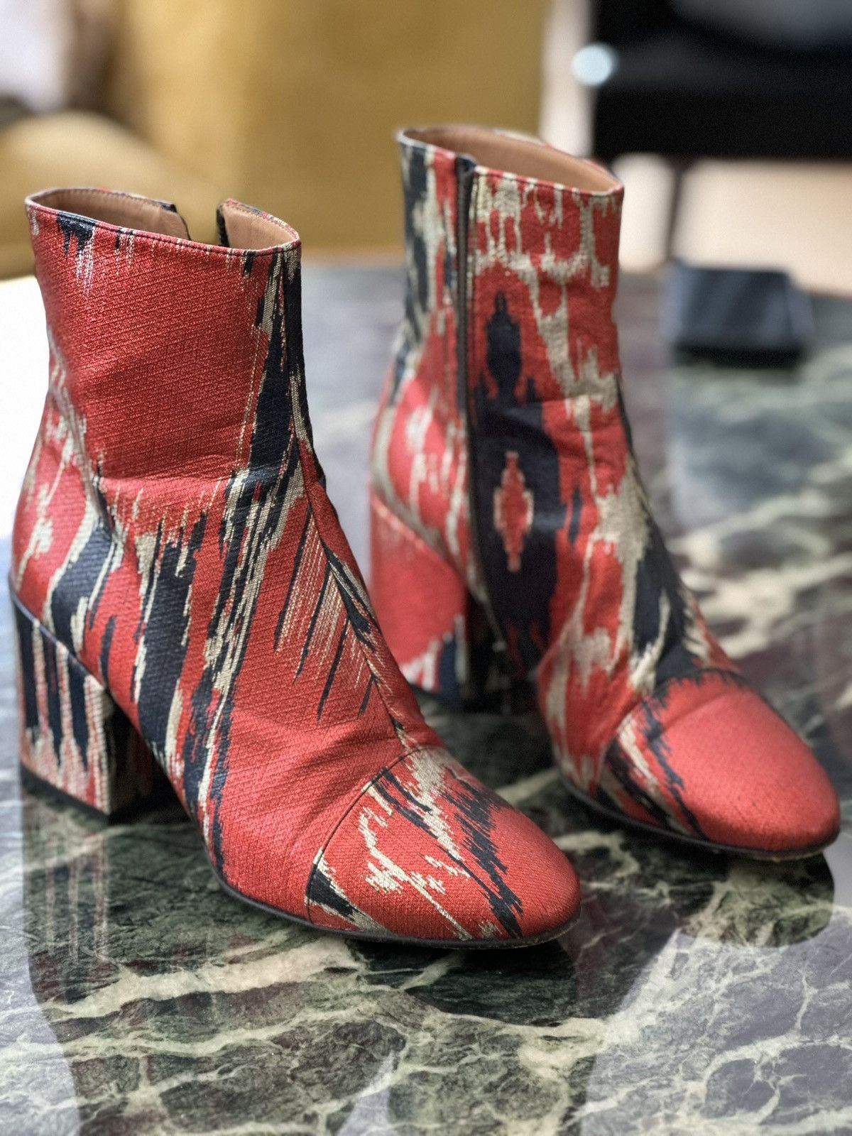 Dries Van Noten DVN Boots Heels Size US 7.5 / IT 37.5 - 3 Thumbnail