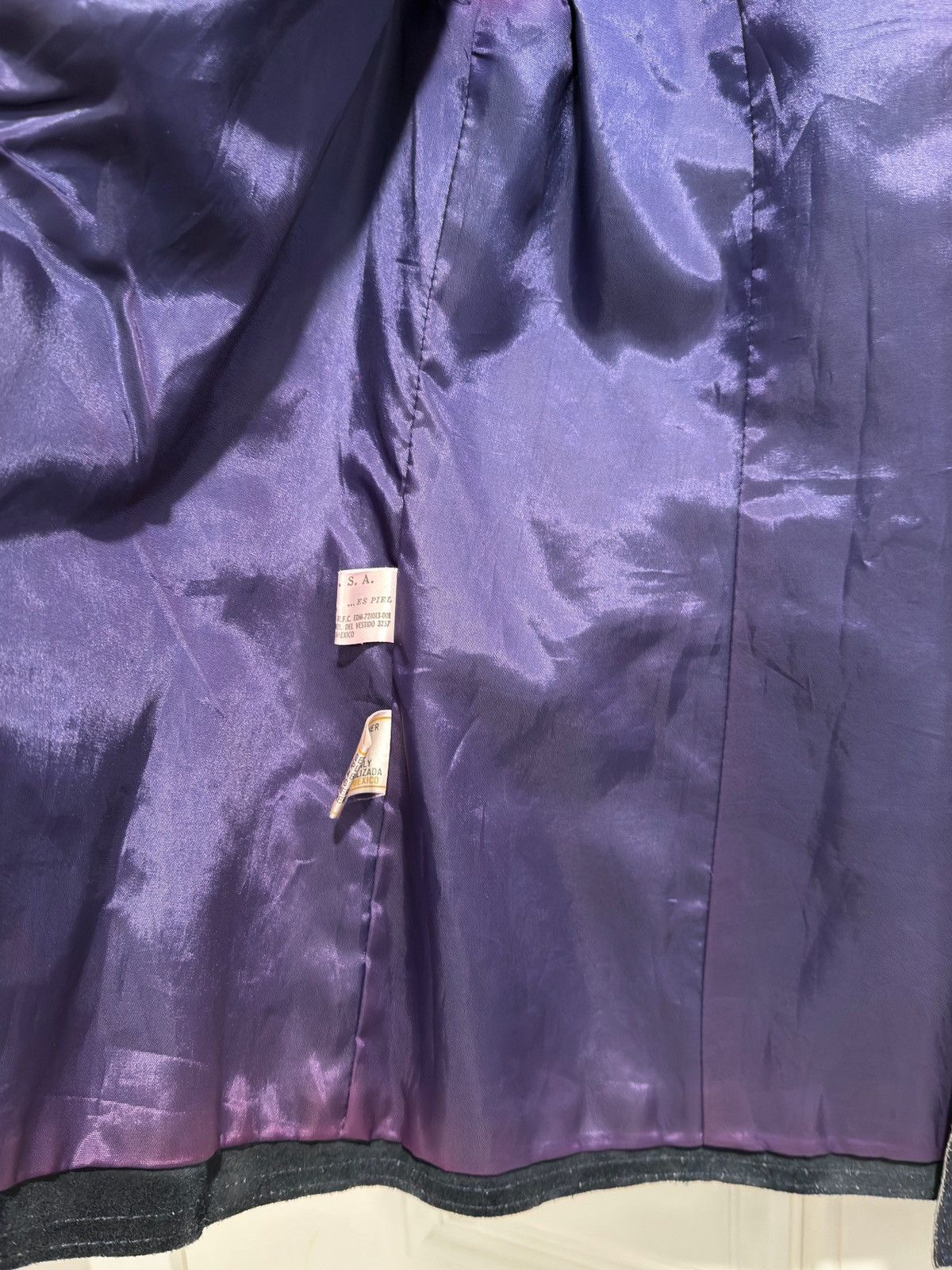 Other Vintage Embroidered Suede Leather Jacket Size L / US 10 / IT 46 - 7 Thumbnail