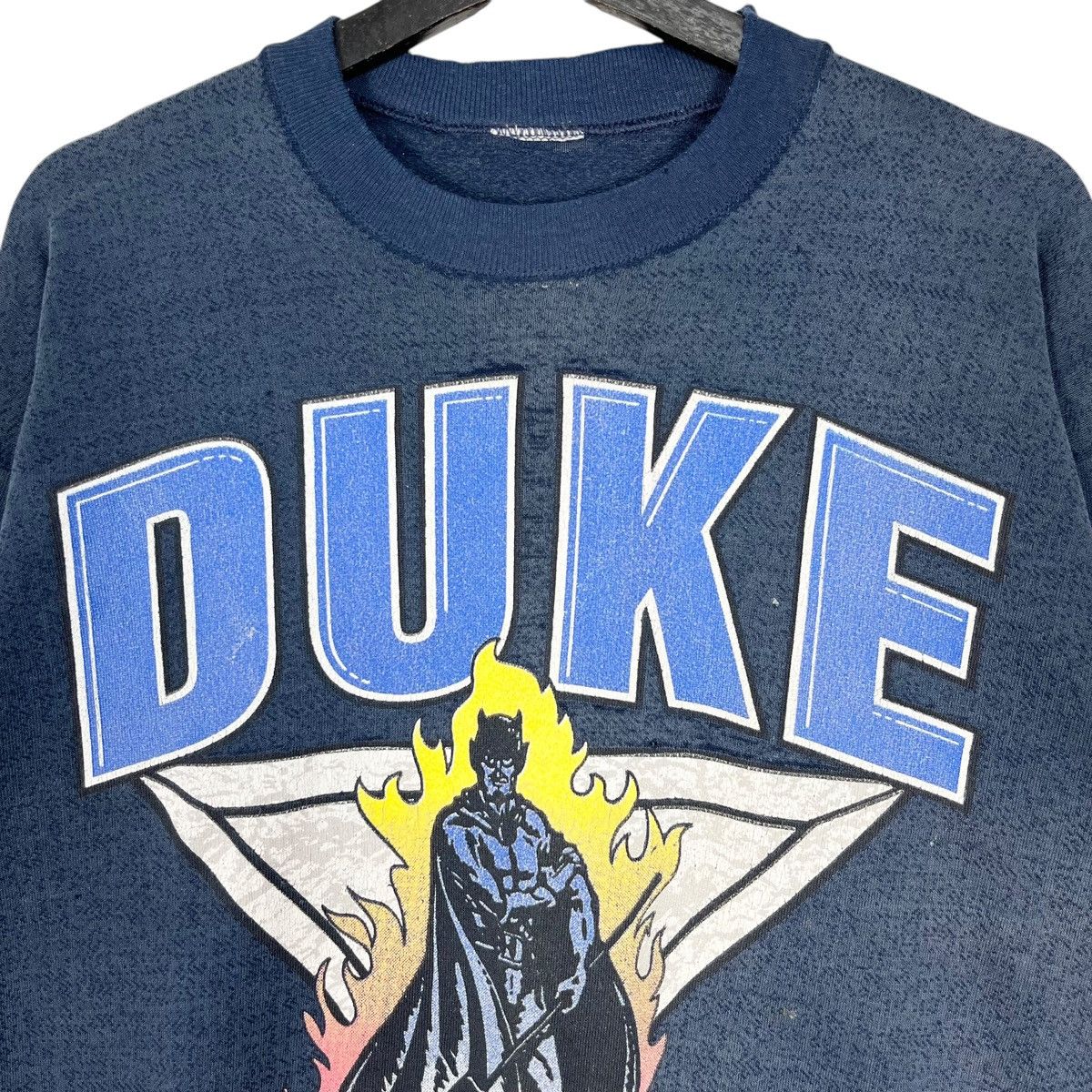 NCAA × Vintage Vintage 90s DUKE Blue Devils Sweatshirt Size US M / EU 48-50 / 2 - 3 Thumbnail