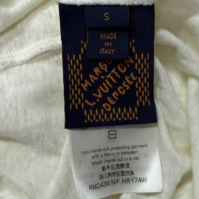 LV Louis Vuitton Western Style Short Sleeve Tee -2505