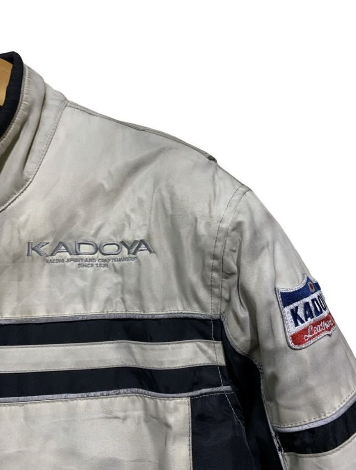 Kadoya 🔥VTG KADOYA RACING RIDING JACKETS Size US L / EU 52-54 / 3 - 4 Thumbnail