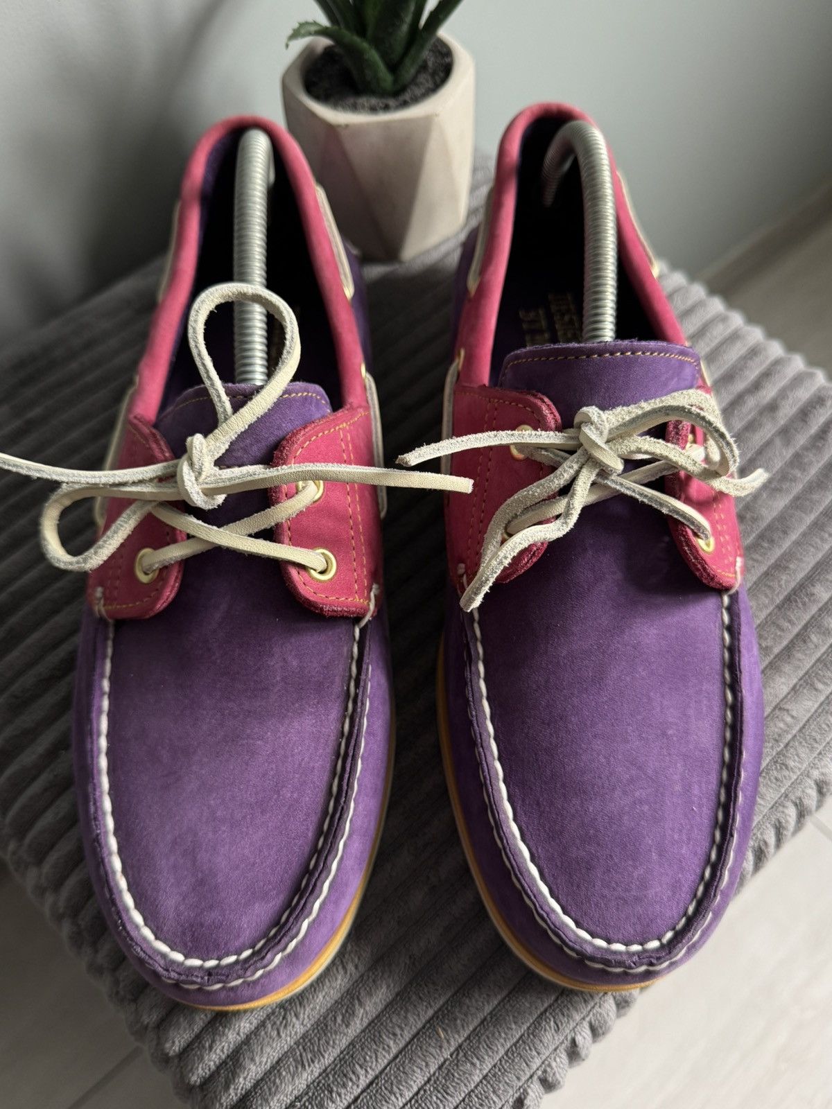 Timberland Vintage Timberland Purple/Pink Loafers Size US 10 / EU 43 - 8 Thumbnail
