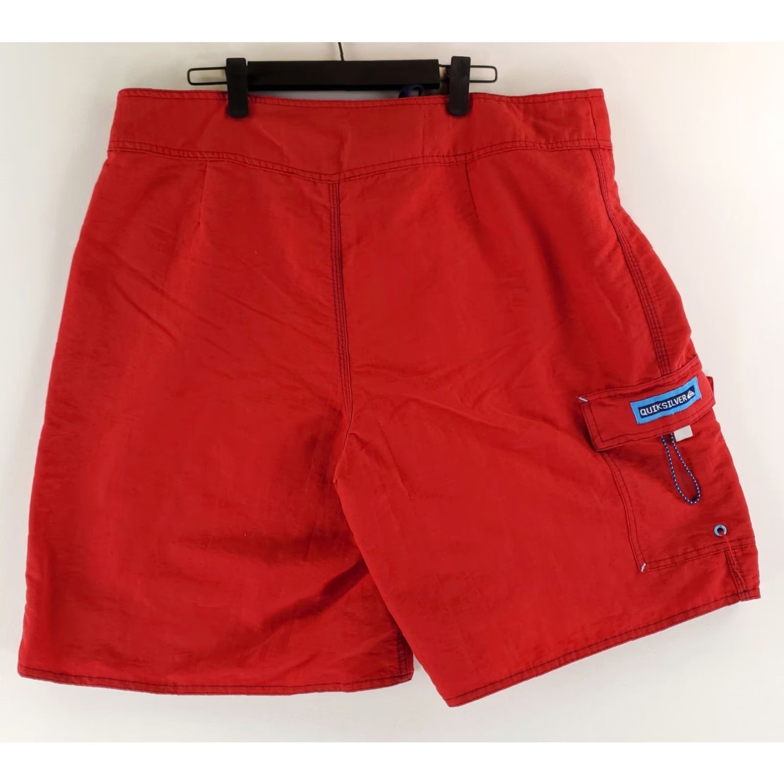 Quiksilver VINTAGE Quiksilver Board Mens 38 Red 90s Queen? Size US 38 / EU 54 - 4 Thumbnail