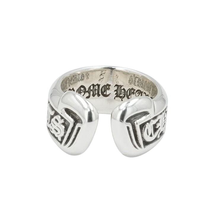 Chrome Hearts 6 CHROME HEARTS SM SCROLL LABEL SILVER RING Size ONE SIZE - 5 Thumbnail