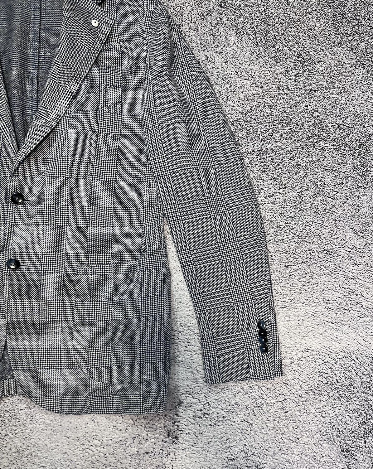 L.B.M. 1911 L.B.M.1911 Men’s Blazer Dandy Jacket Linen Cotton Tailored Size 50R - 3 Thumbnail
