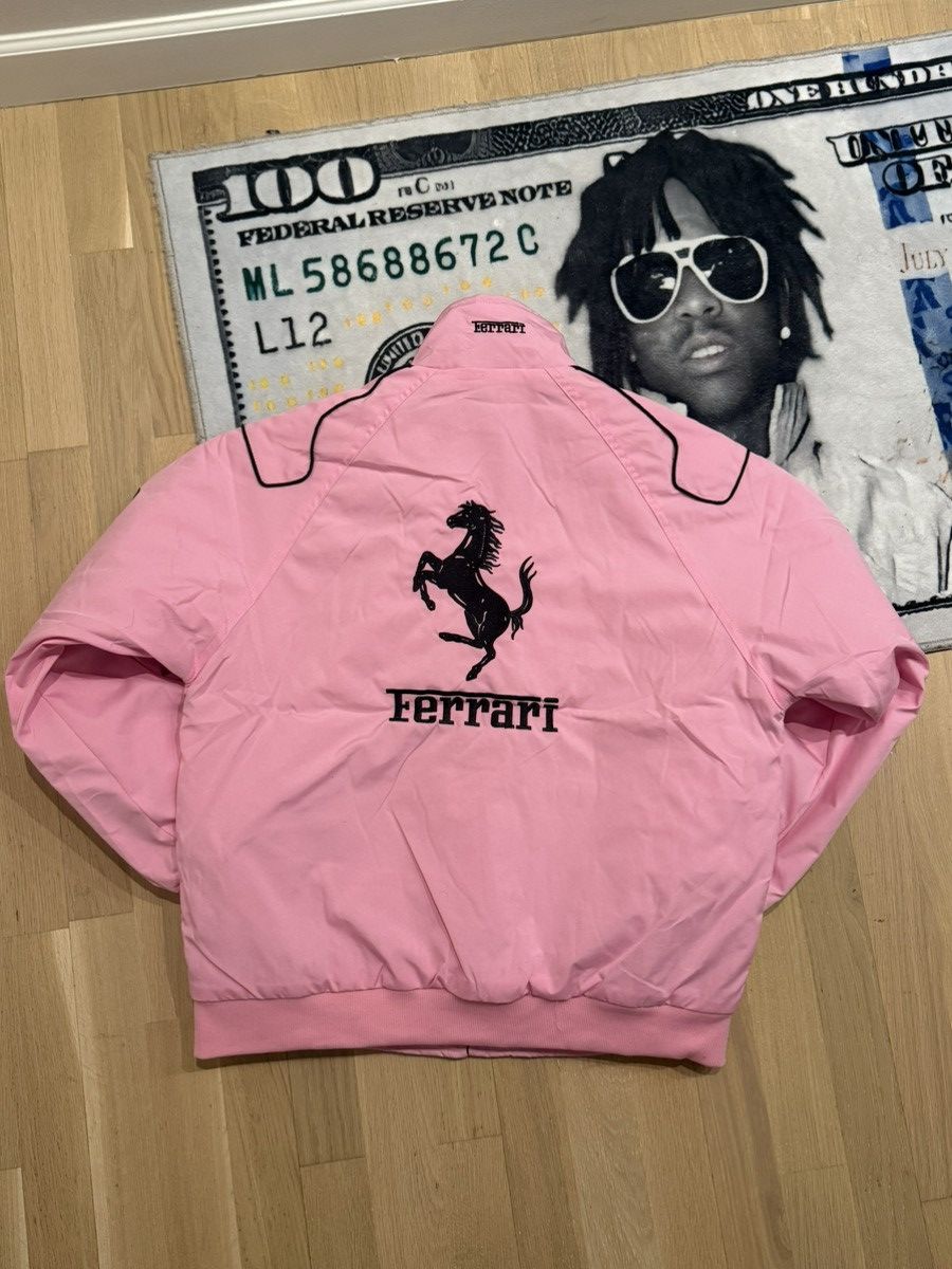 Ferrari × Puma Ferrari Racing Jacket Bomber Pink Size M / US 6-8 / IT 42-44 - 2 Thumbnail