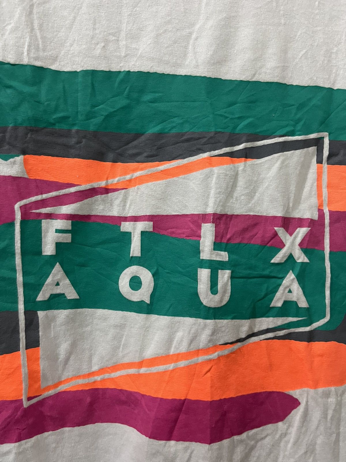 Japanese Brand FTLX AQUA STREETWEAR JAPANESE DESIGNER TEE Size US L / EU 52-54 / 3 - 3 Thumbnail