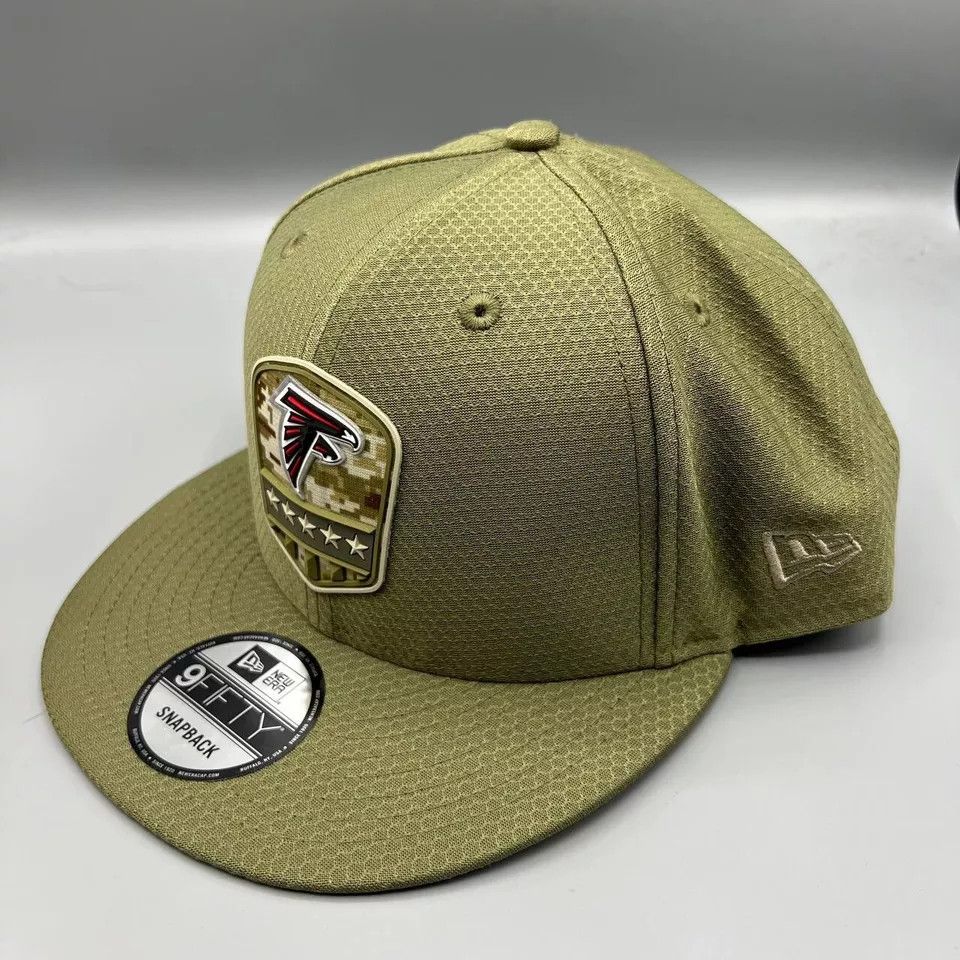 New Era Atlanta Falcons Hat Men Salute to Service Snap Back Cap New Size ONE SIZE - 2 Thumbnail