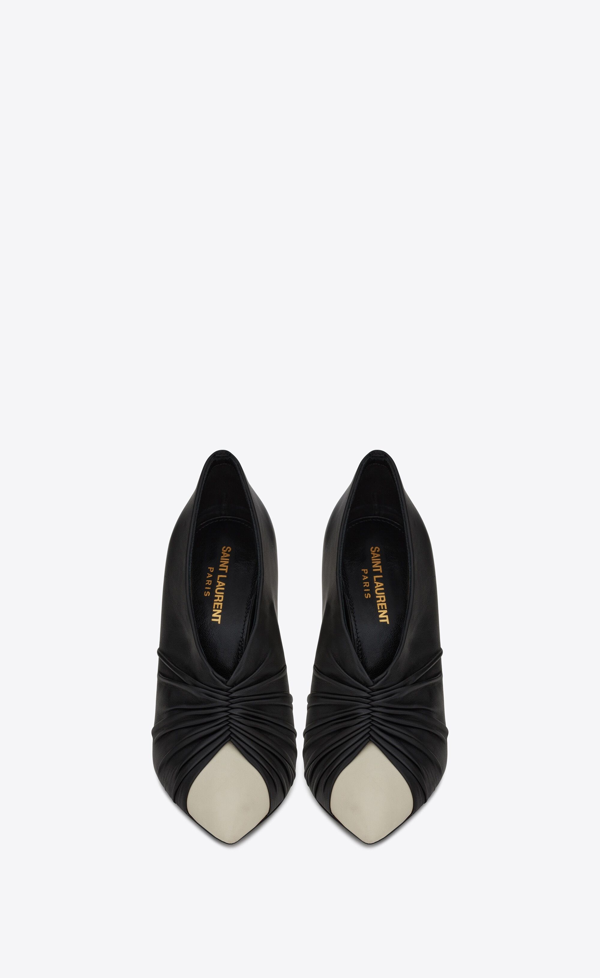 Saint Laurent Paris o1bcso1str1124 Indya Pumps in Black Size US 11.5 / IT 41.5 - 3 Thumbnail